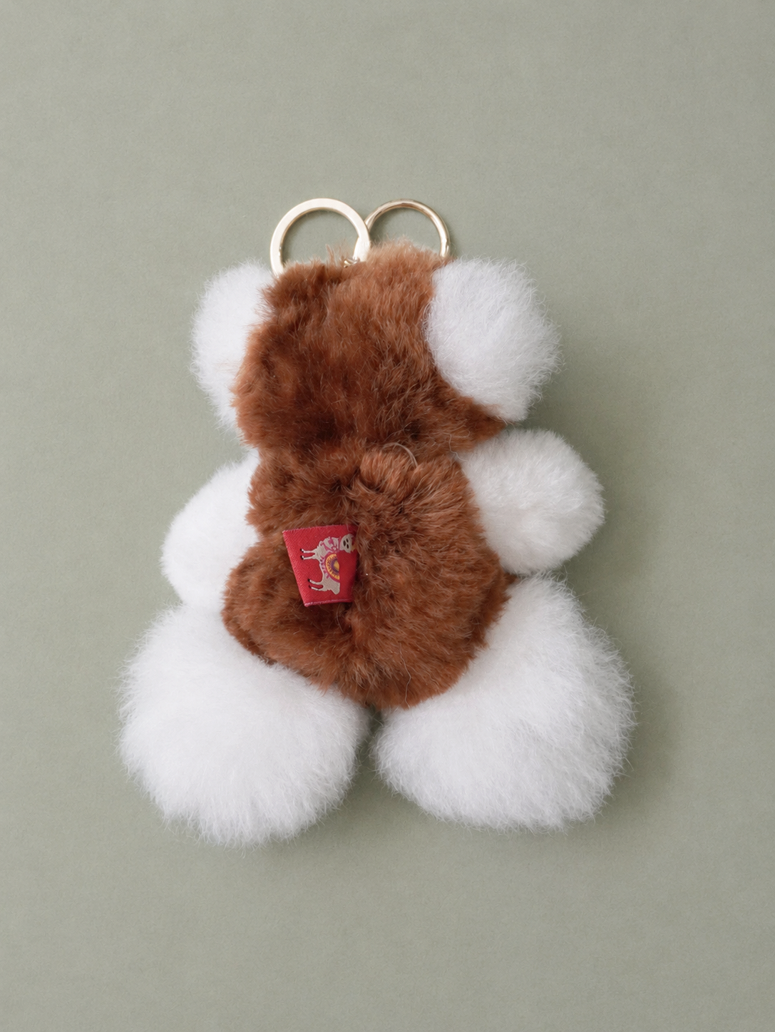 Alpaca Teddy Bear Keyring No.14
