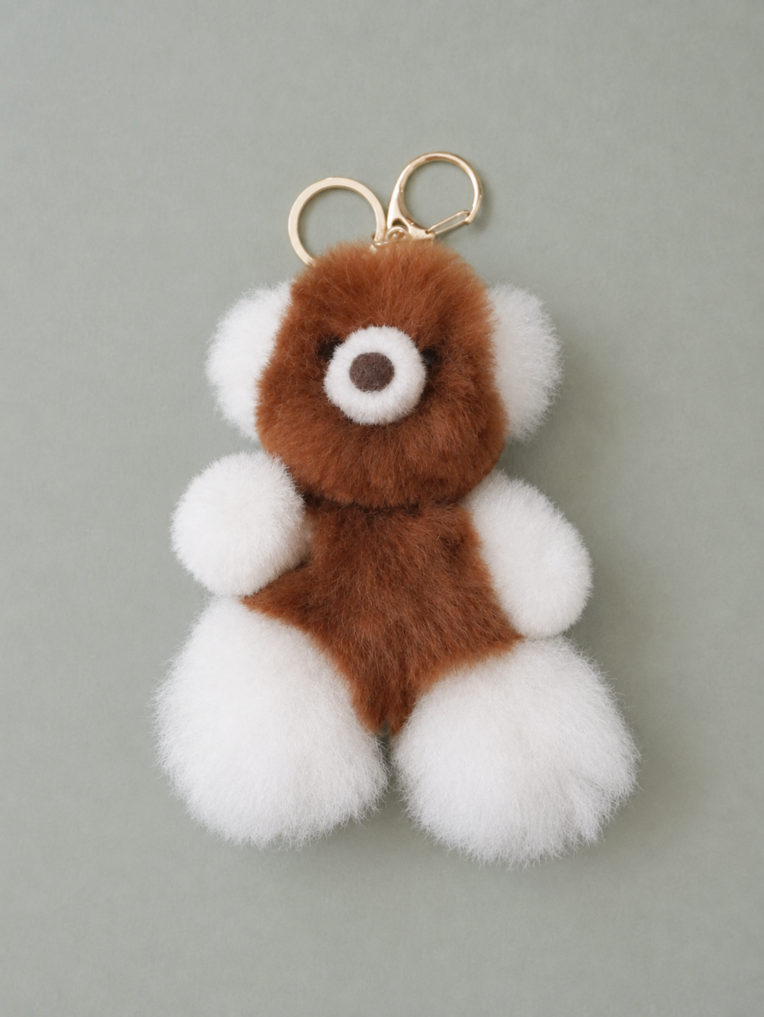 Alpaca Teddy Bear Keyring No.14