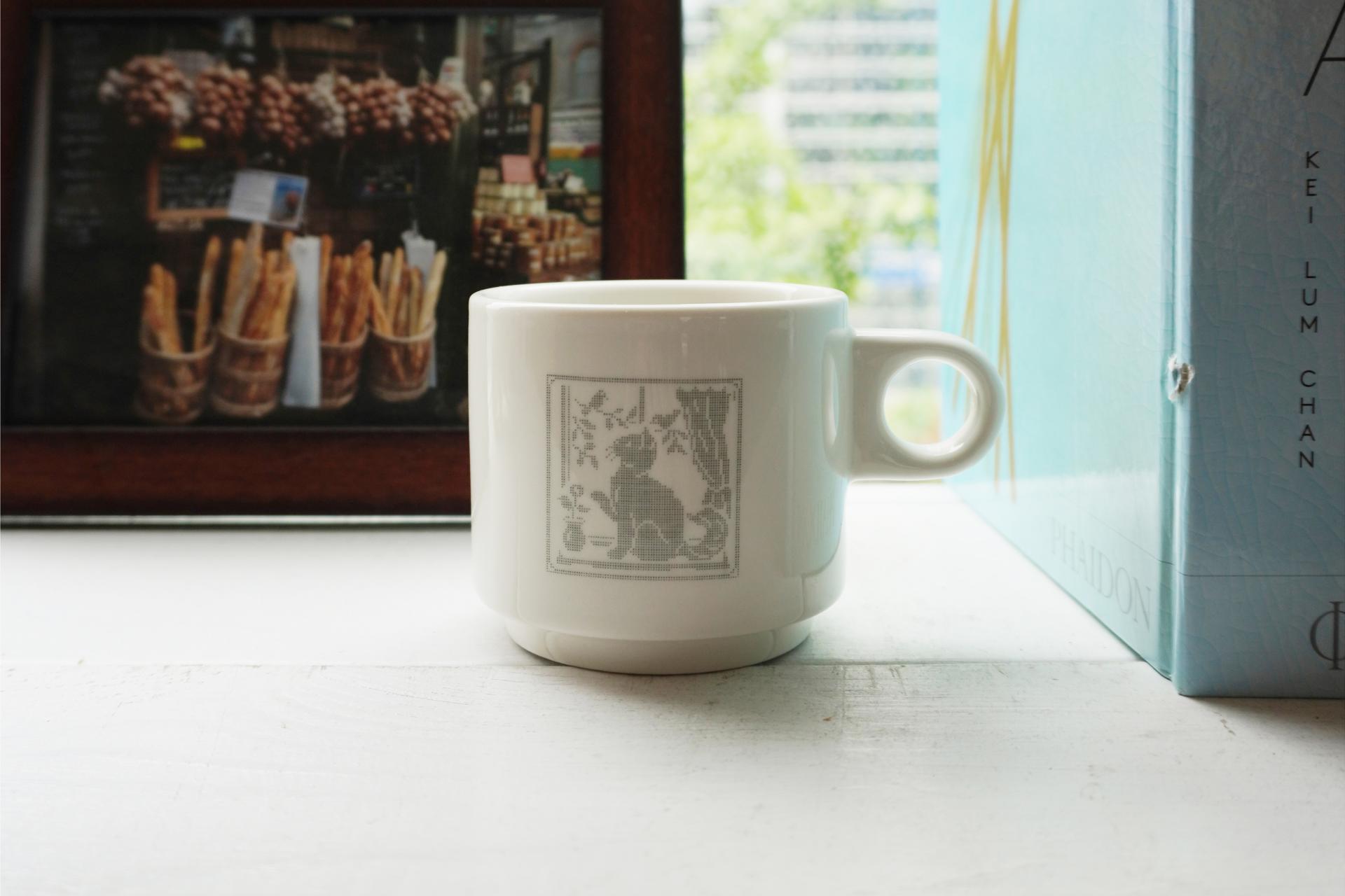 Cosy Stitch Mug - Cat
