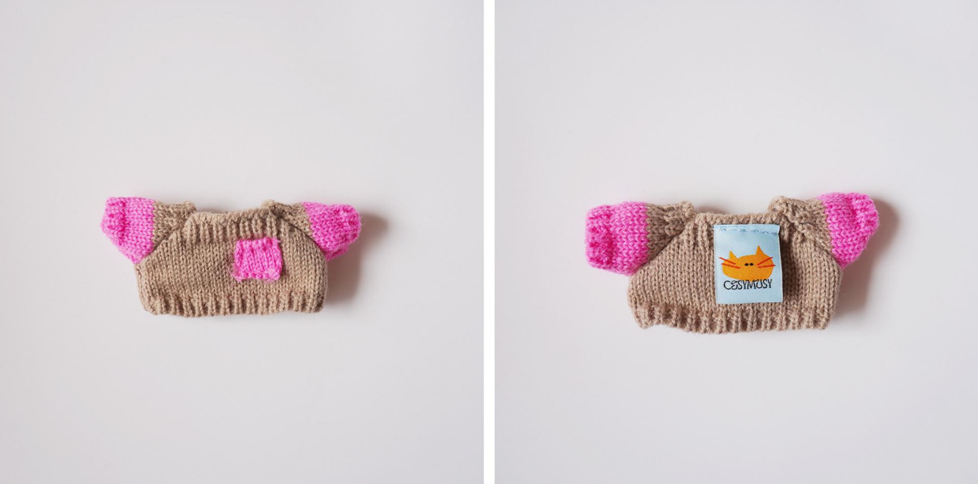 Pink Pocket Knit