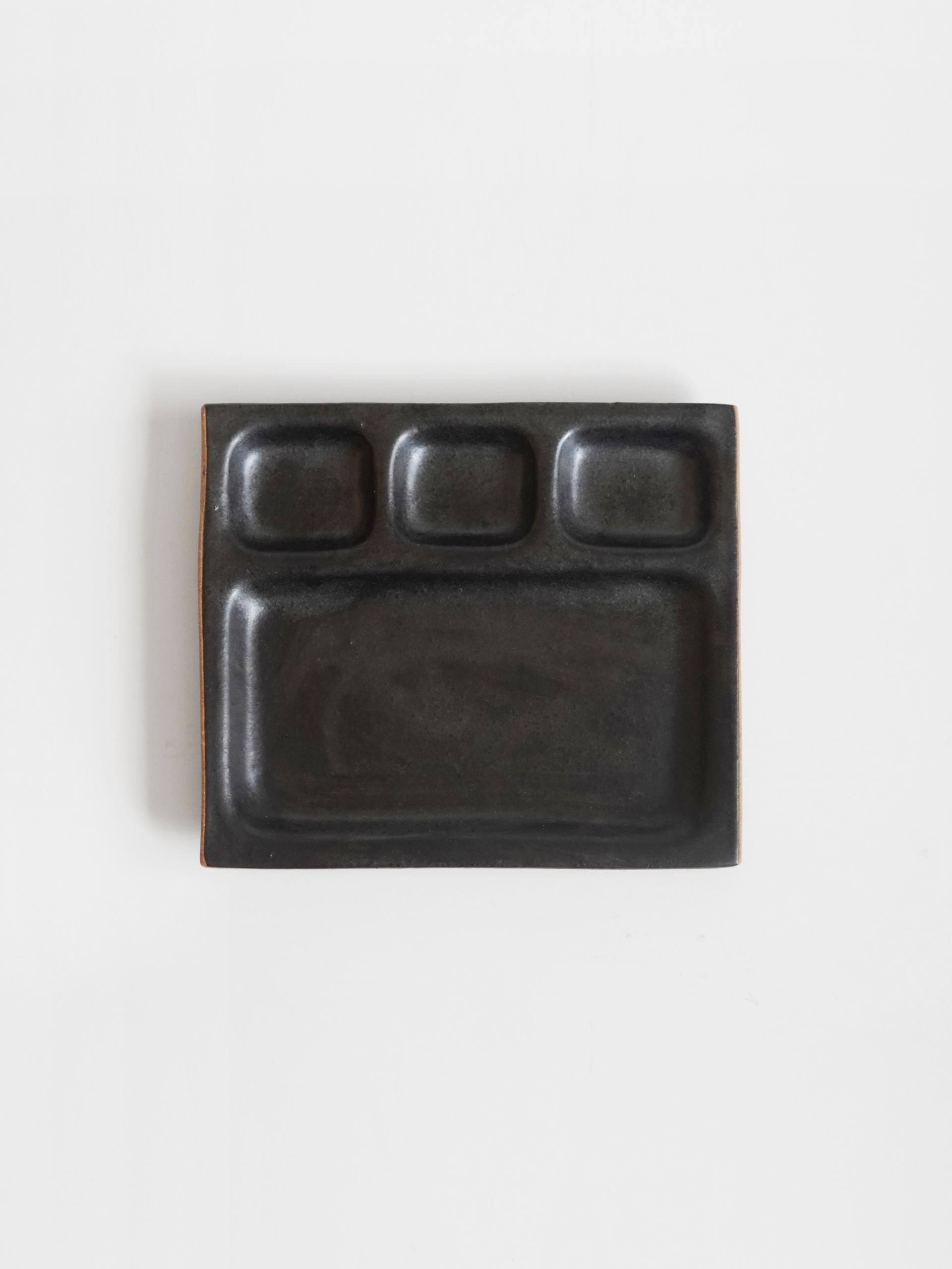 Dark Chocolate Diveded Plate