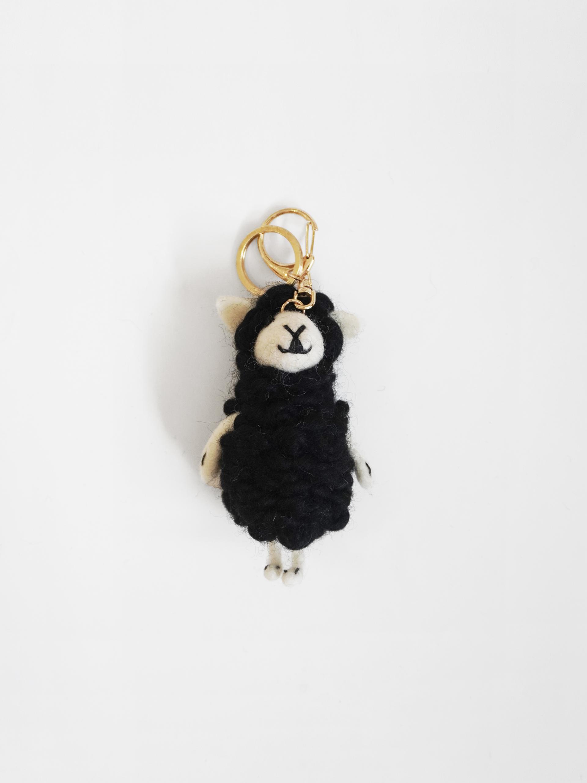 서있는 양 Wool Keyring (3 Color)