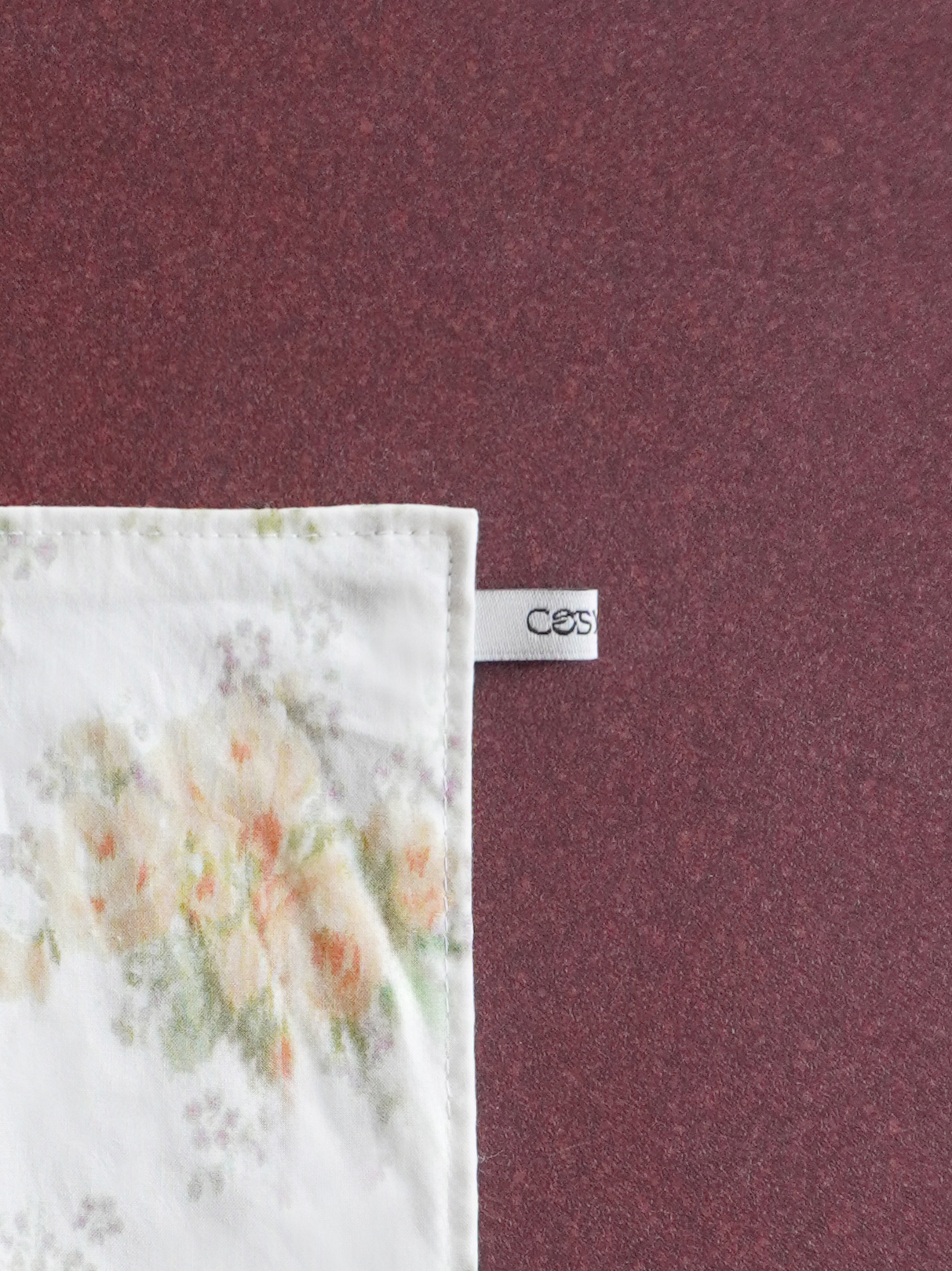 Cottage Rose Kitchen Cloth - Coaster (Yellow)