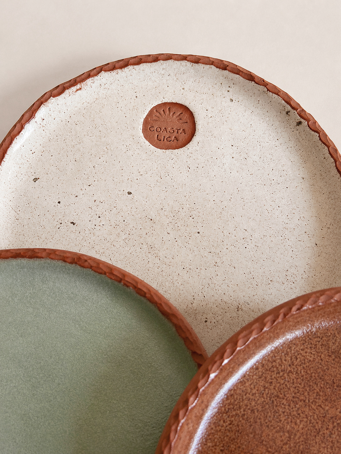 Coastalica Plate - Blue