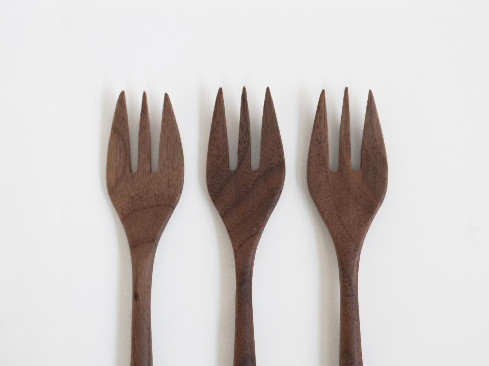 Walnut Dessert Fork