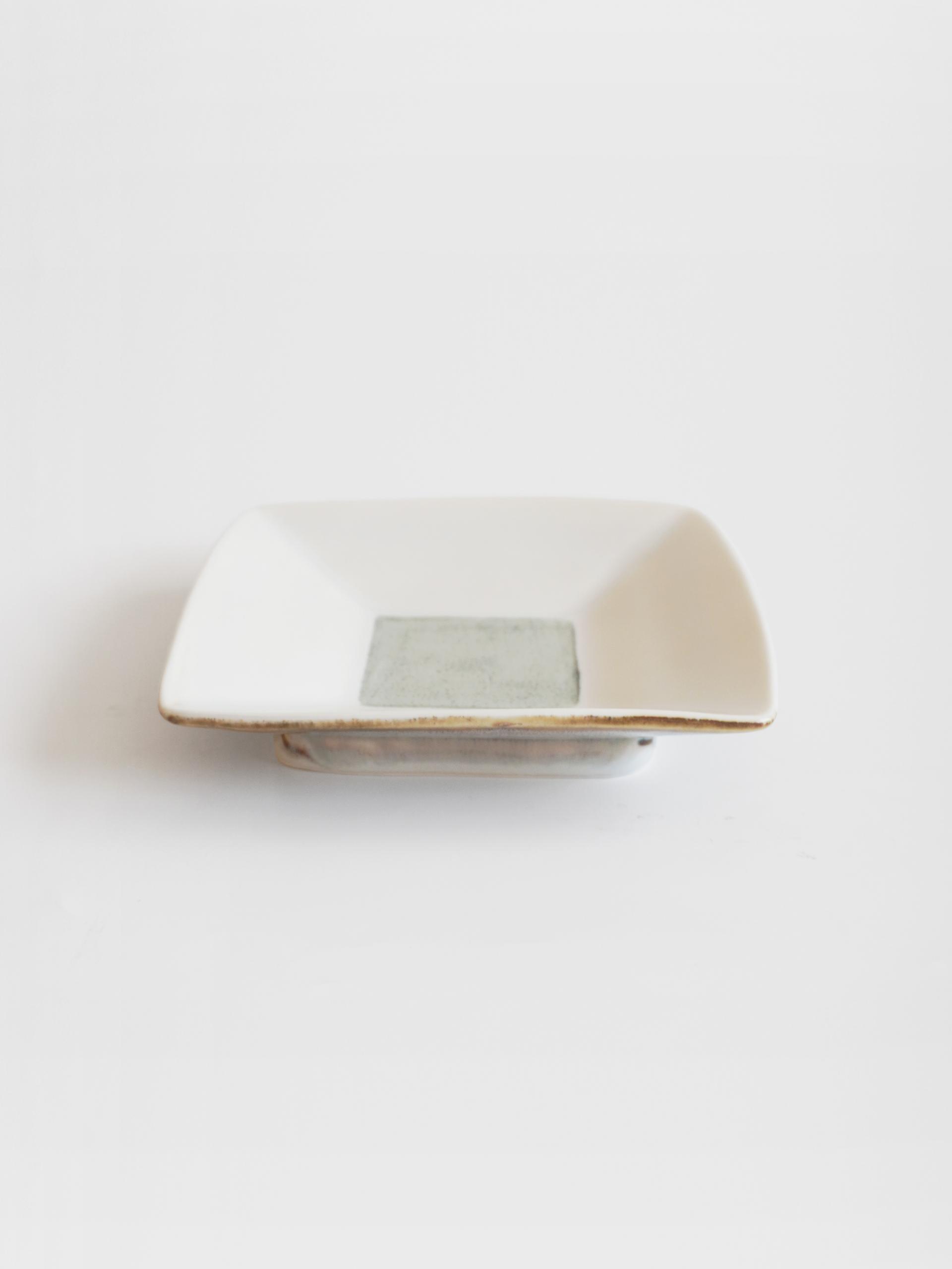 Frame Square Plate - White