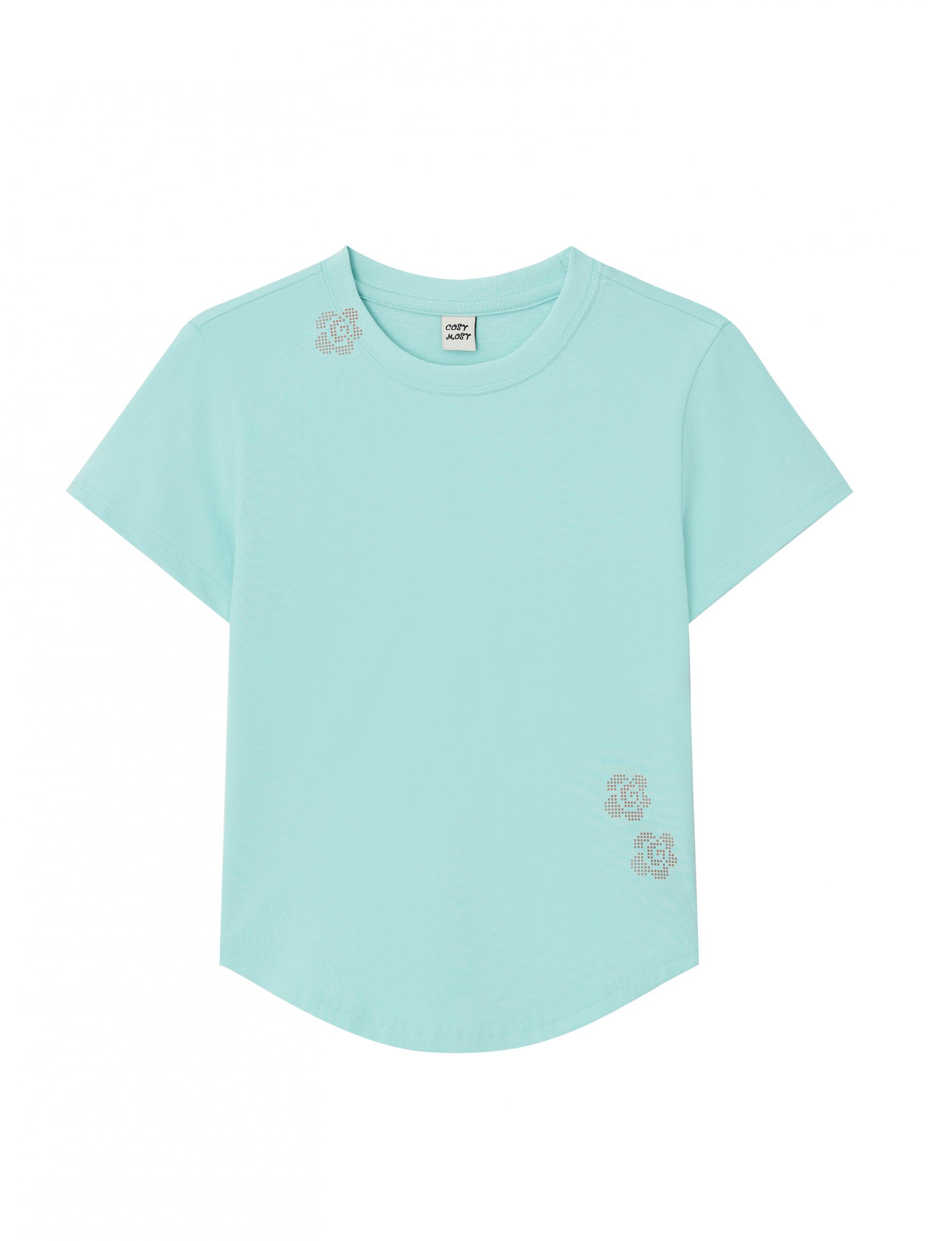 Flower Hunt T Shirt - Mint