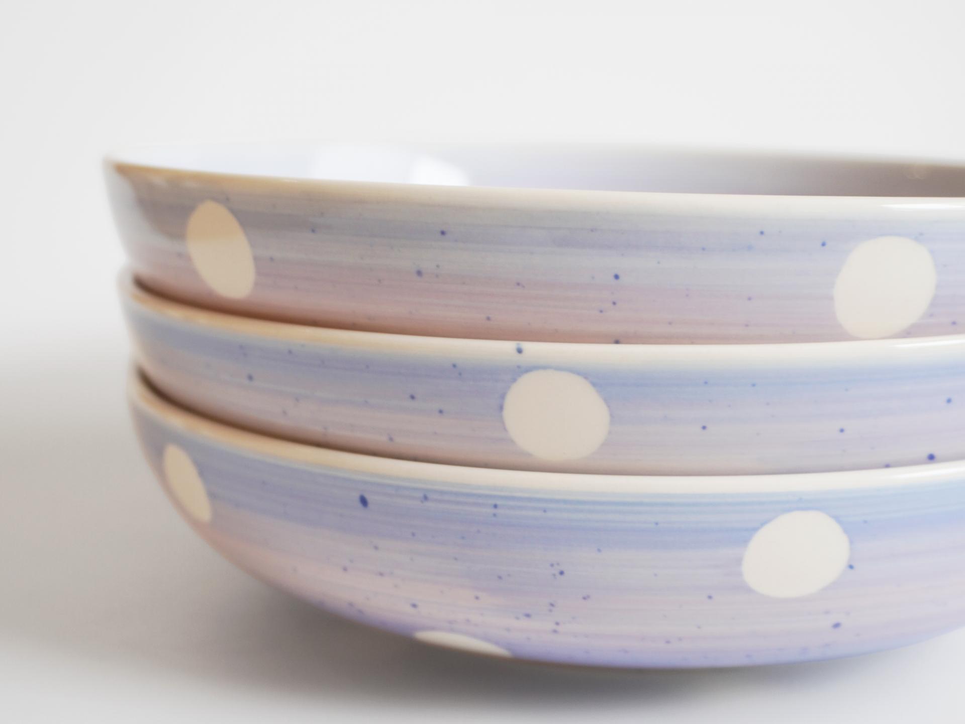 Aurora Candy Dot Pasta Bowl