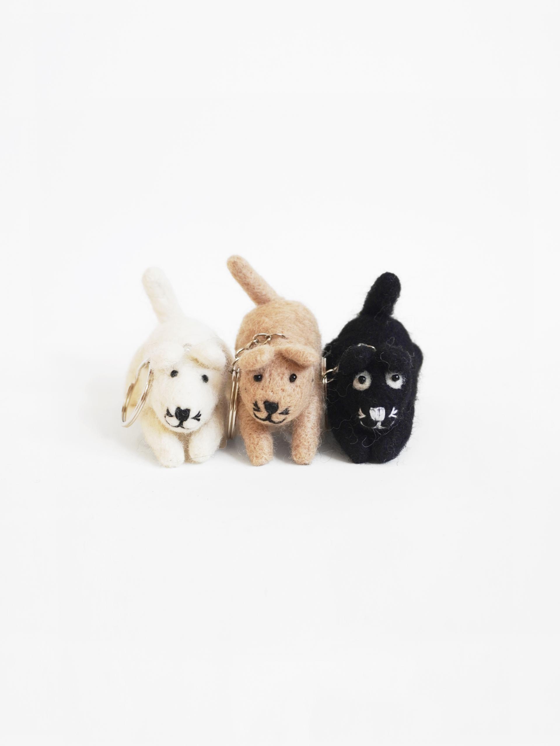 날고있는 고양이 Wool Keyring (3 Color)