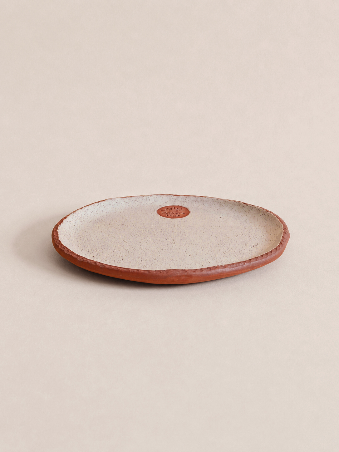 Coastalica Plate - White