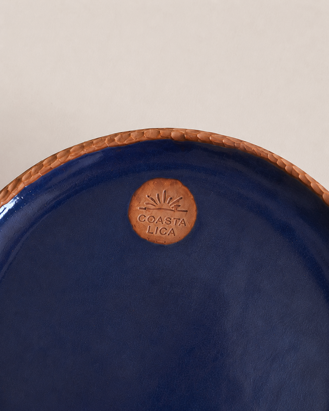 Coastalica Plate - Blue