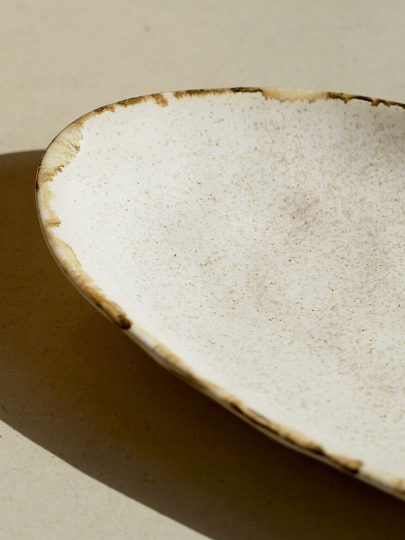 Long Plate - Oat Beige