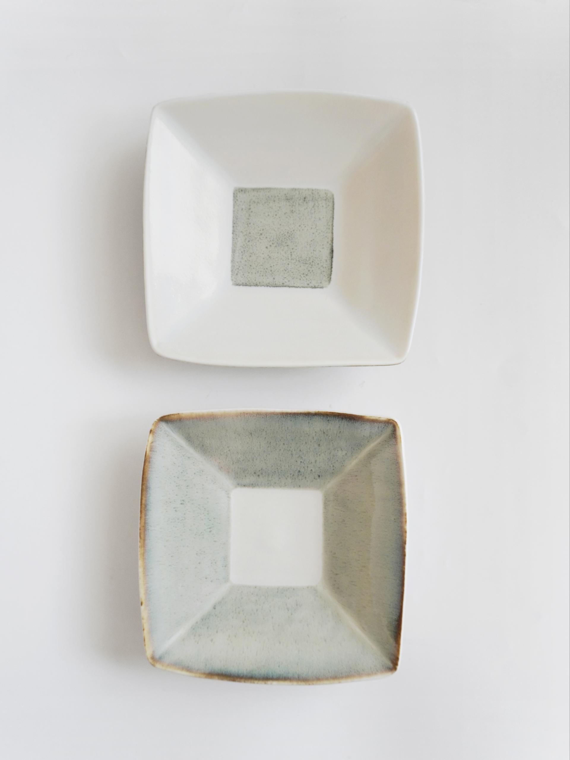 Frame Square Plate - Green