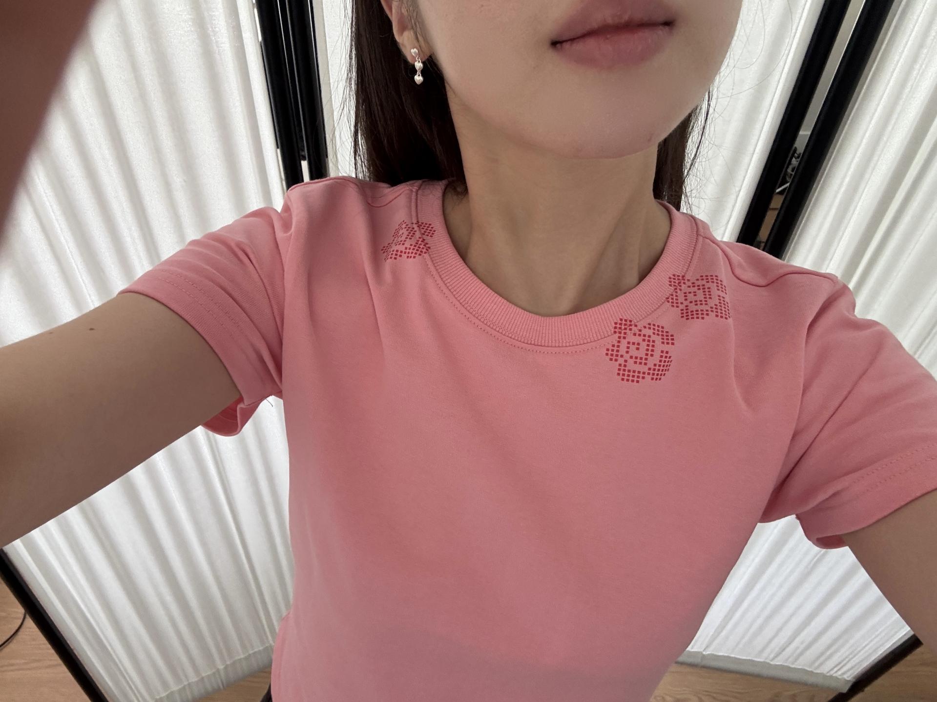 Flower Hunt T Shirt - Pink