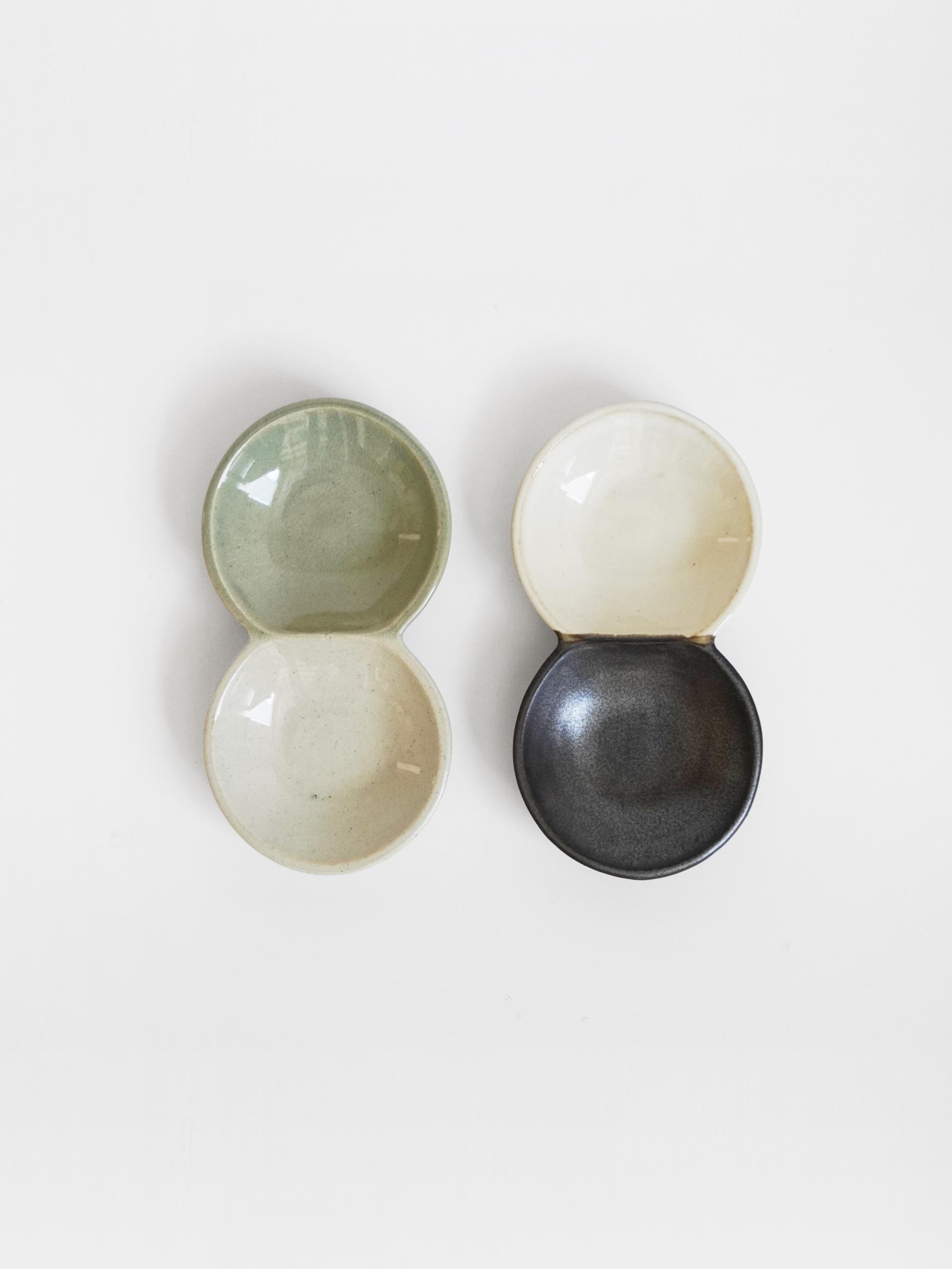 Double Round Sauce Plate - 2 Color