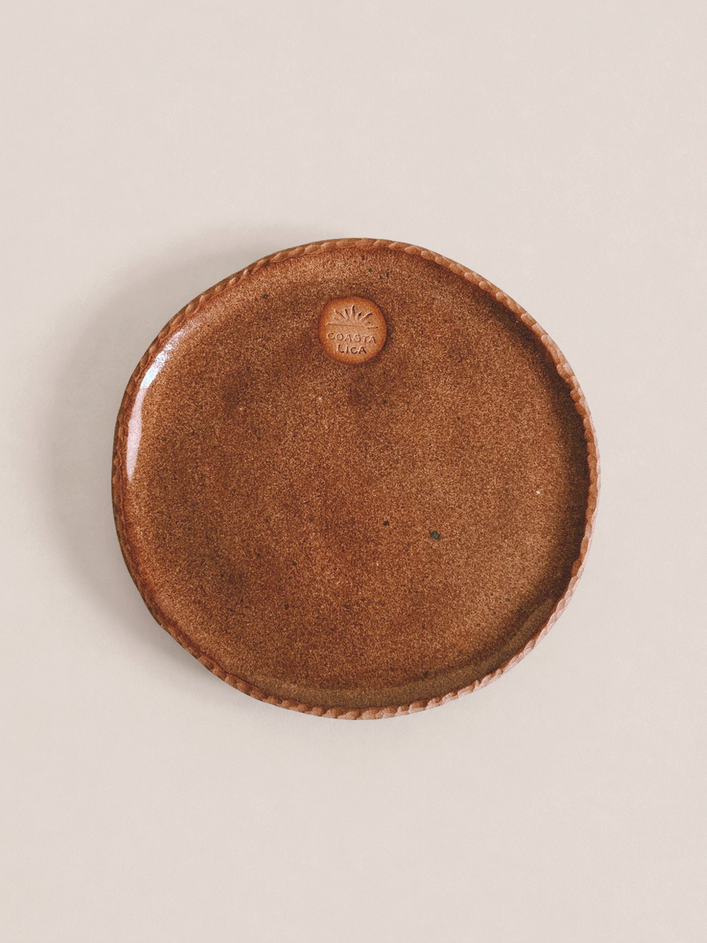 Coastalica Plate - Brown