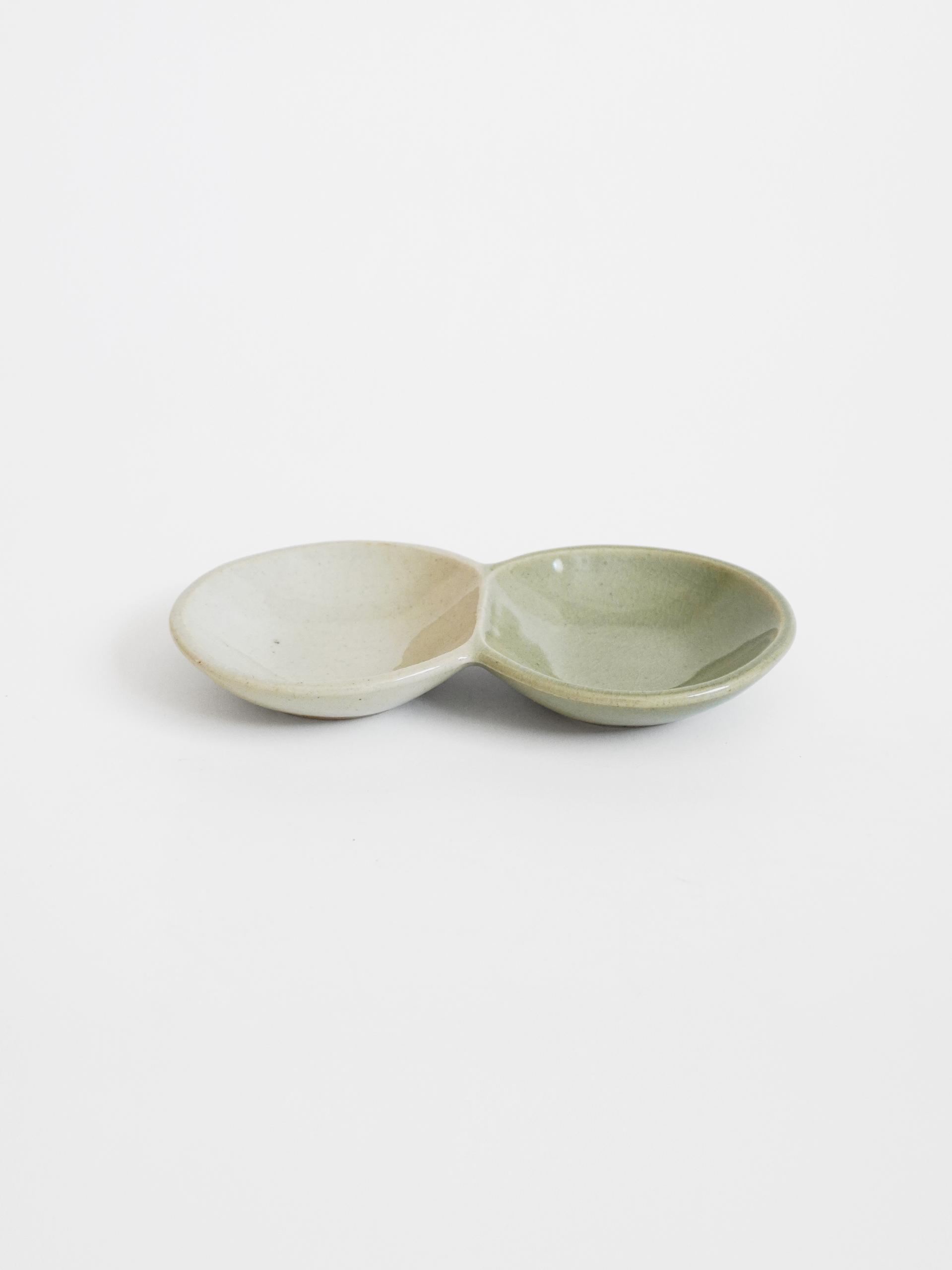 Double Round Sauce Plate - 2 Color