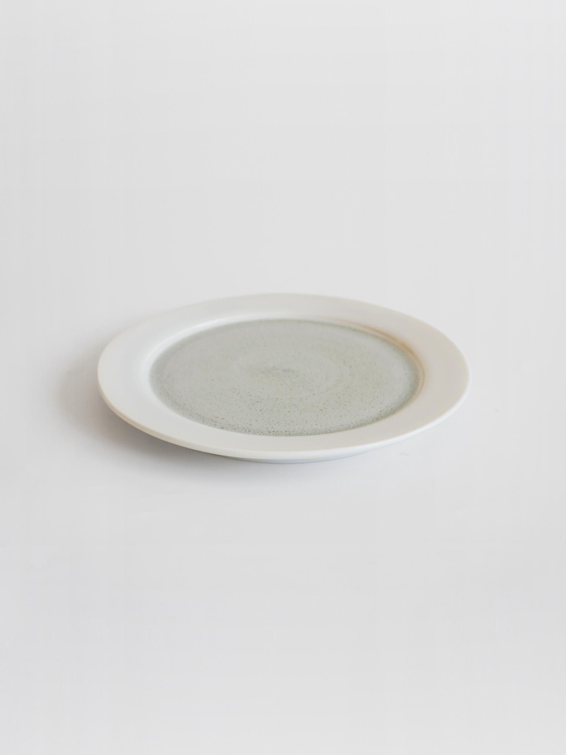 Natural Two Tone Plate - Green