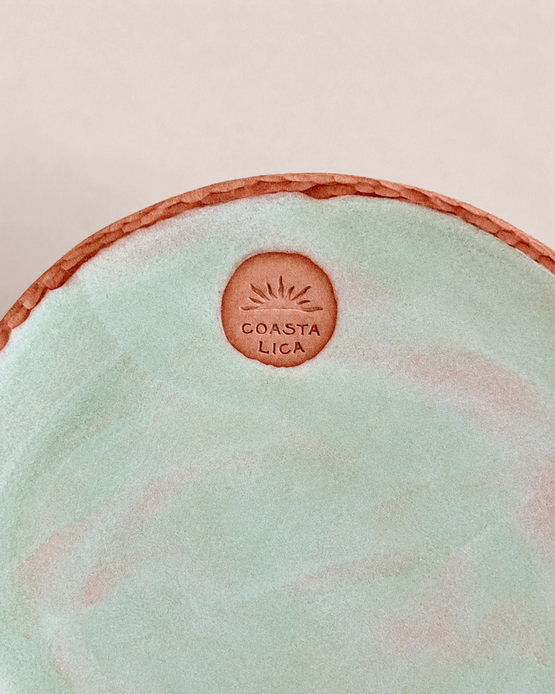 Coastalica Plate - Mint