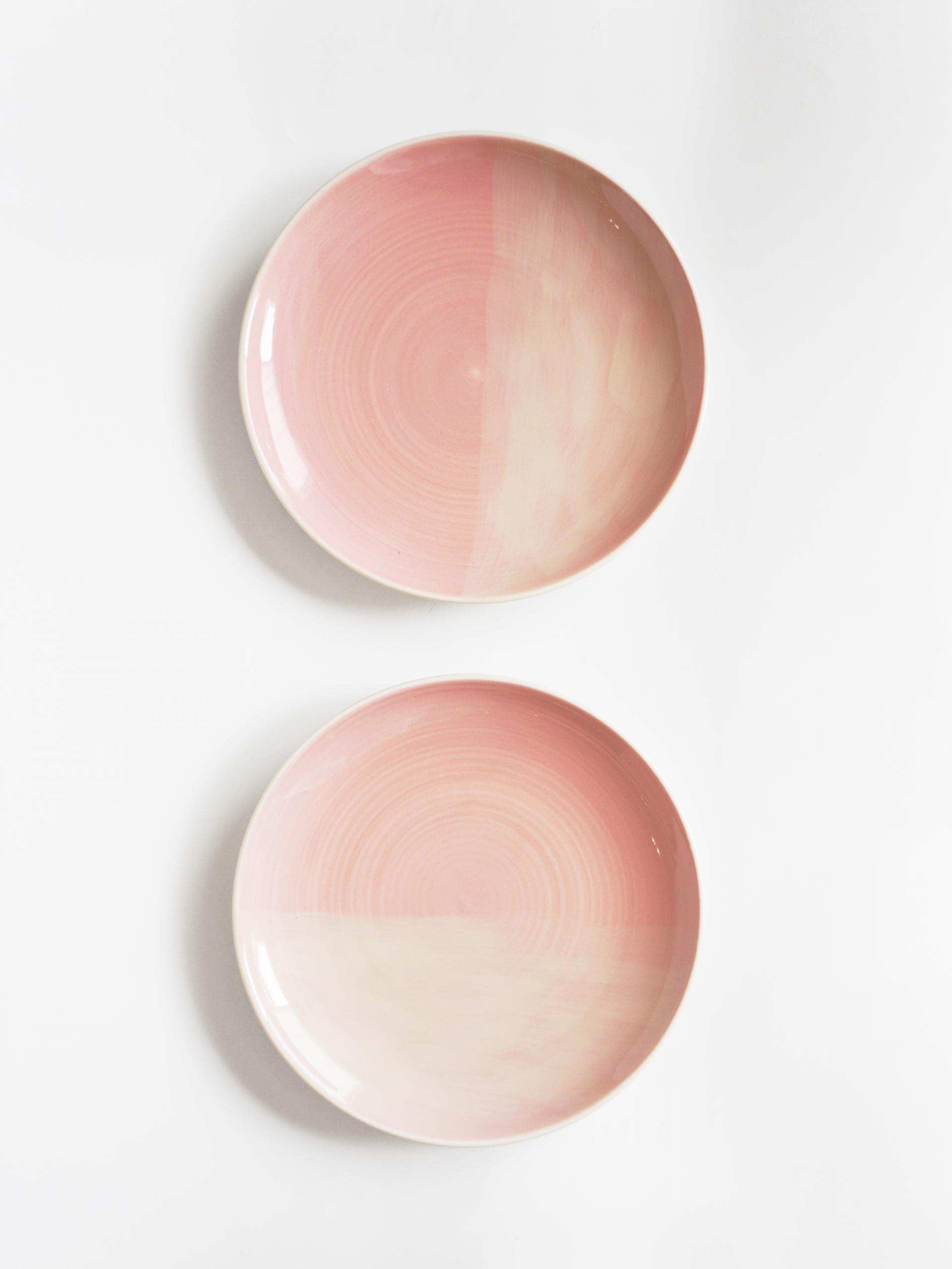 Half Peach Plate