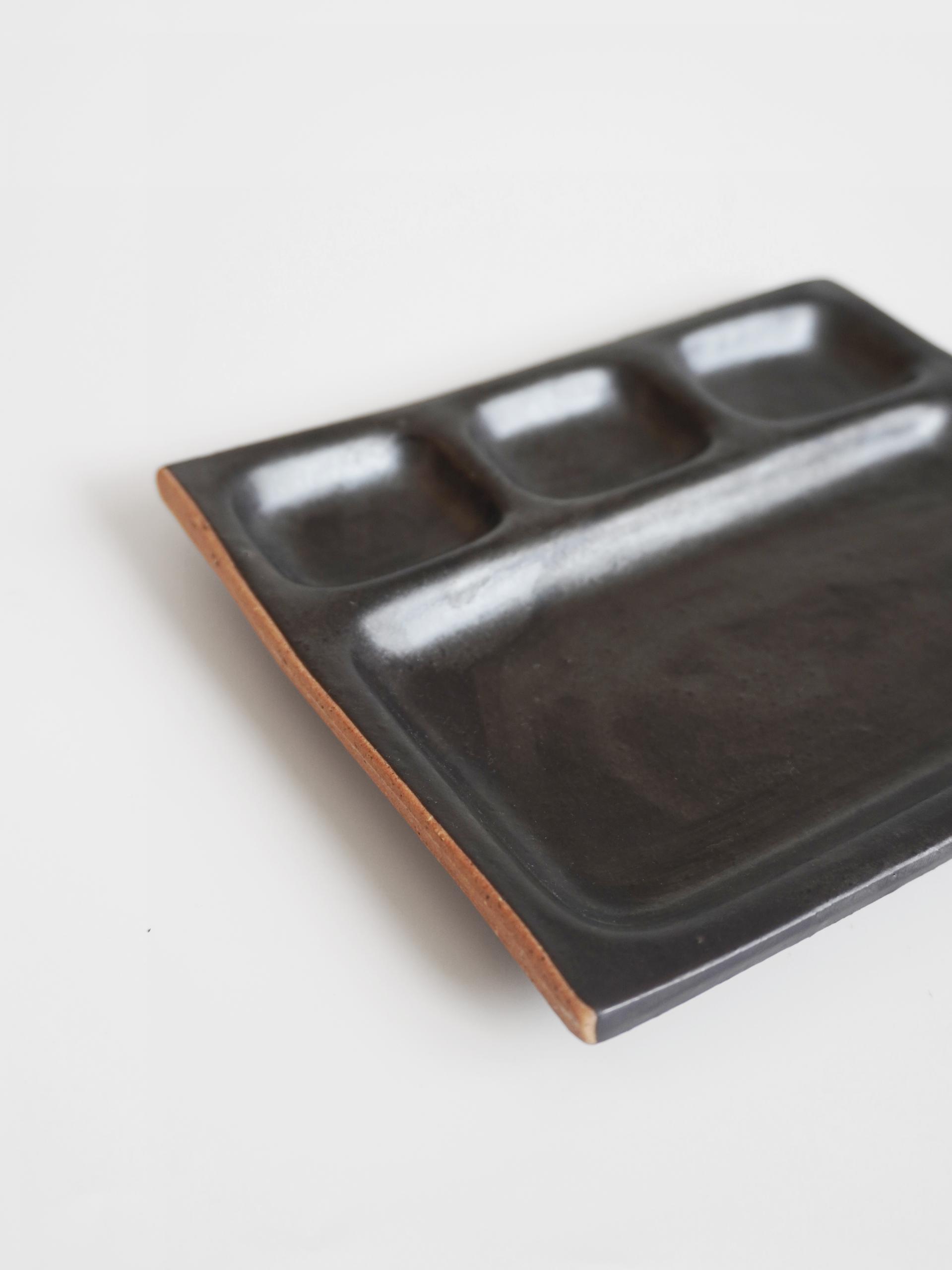 Dark Chocolate Diveded Plate