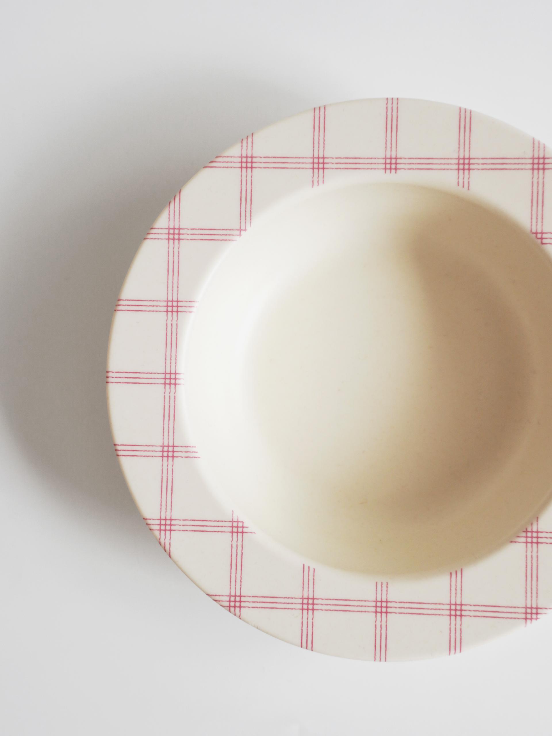 Pink Pattern Picnic Bowl