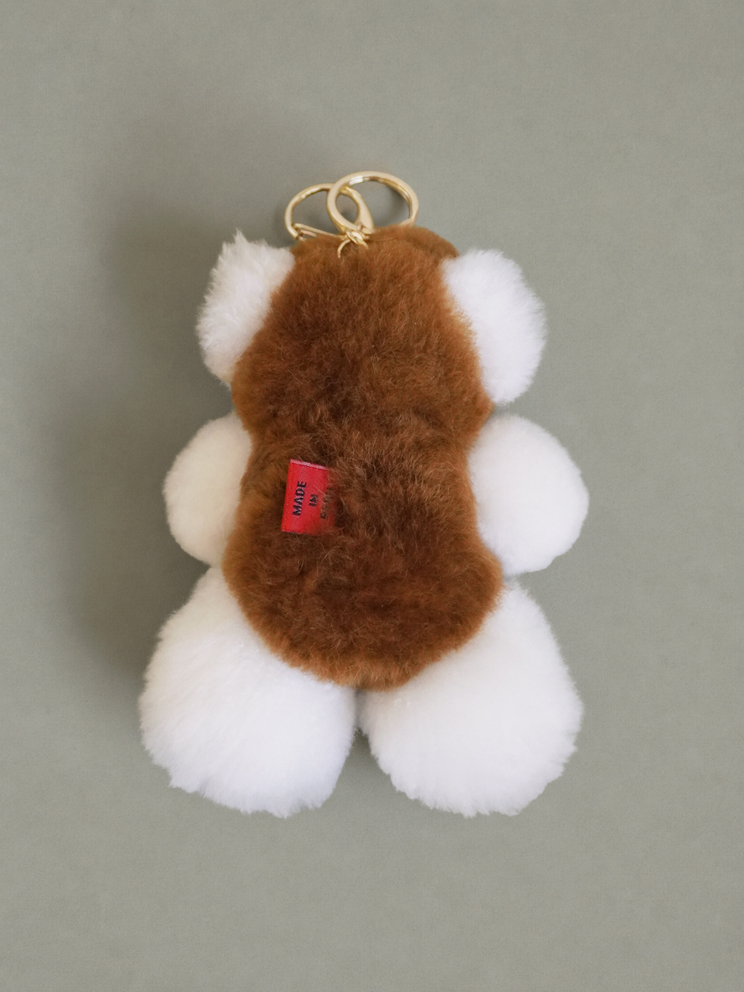 Alpaca Teddy Bear Keyring No.10