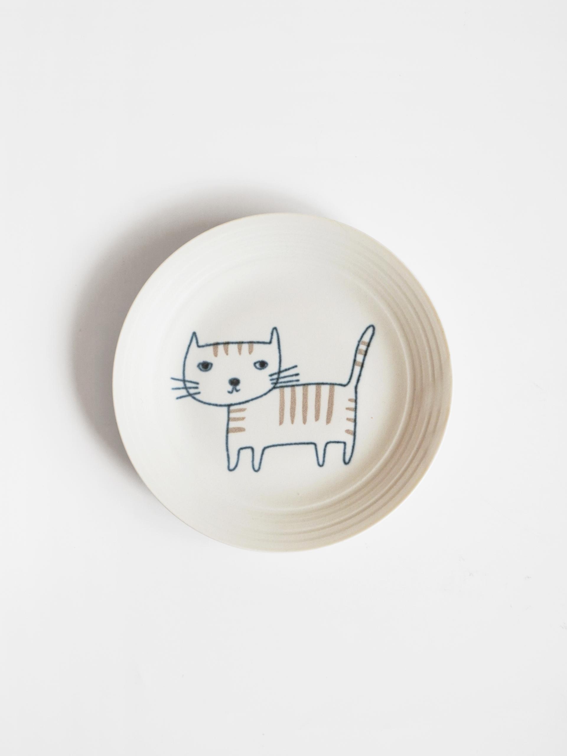 Drawing Cat Plate