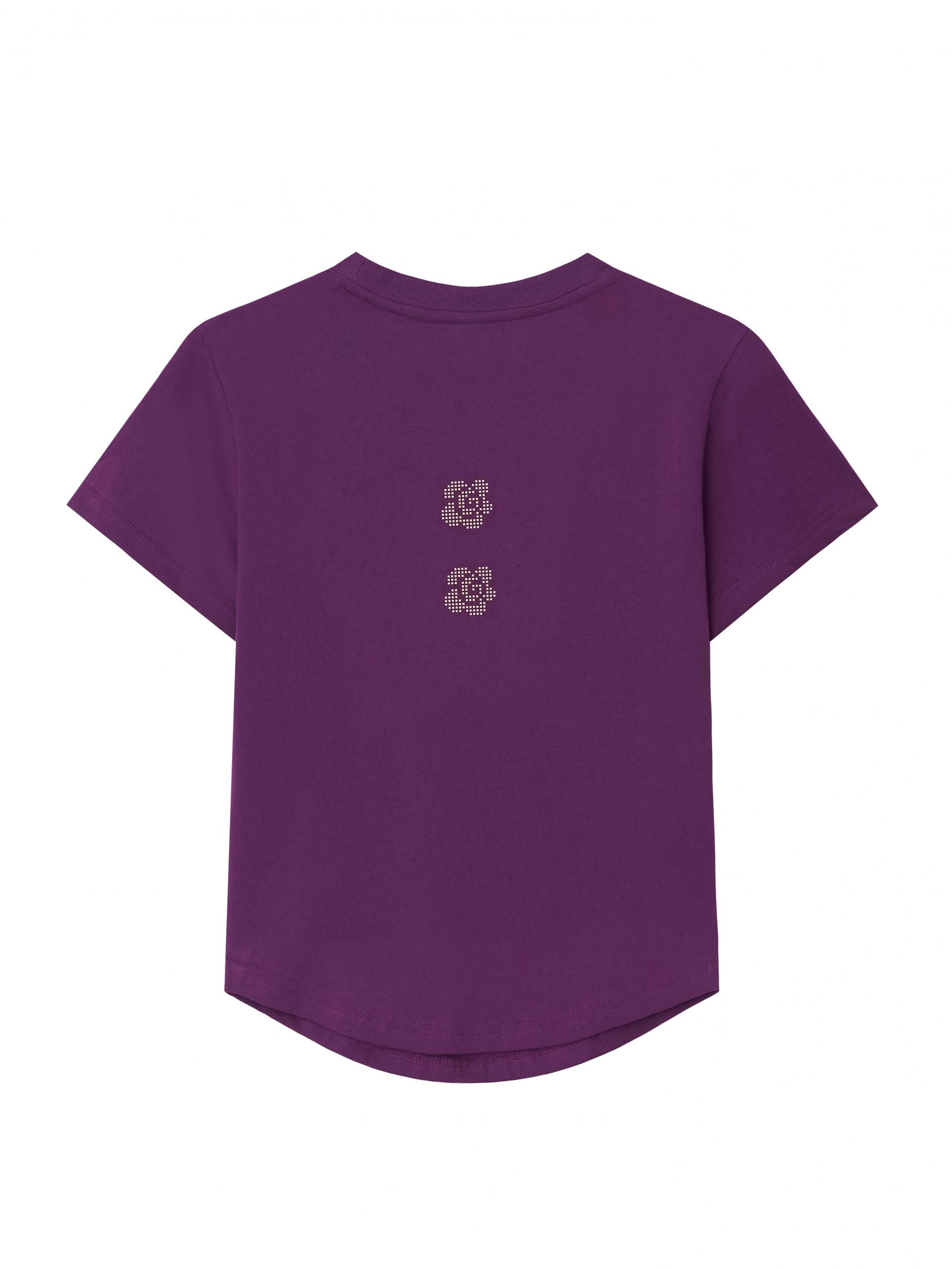 Flower Hunt T Shirt - Purple