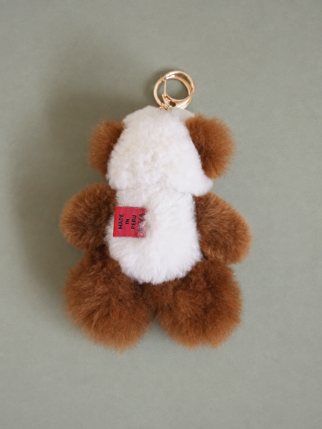 Alpaca Teddy Bear Keyring No.8