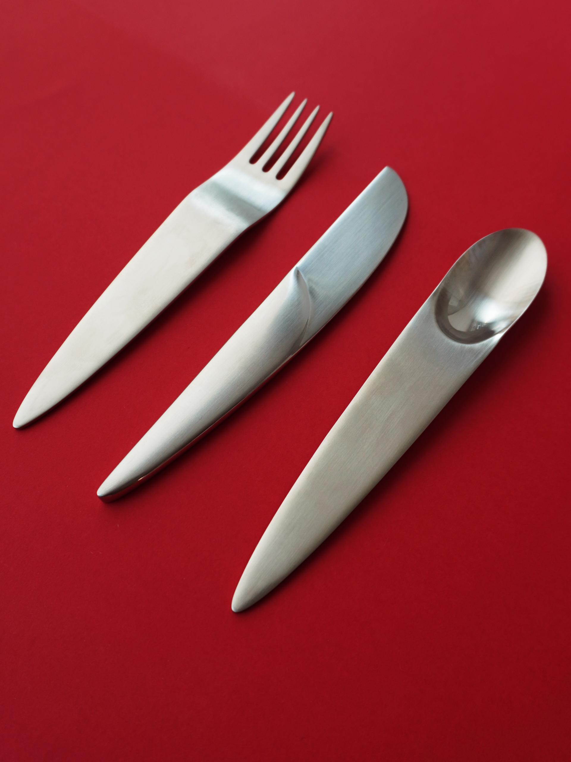 Modern Steel Cutlery - 3 Type