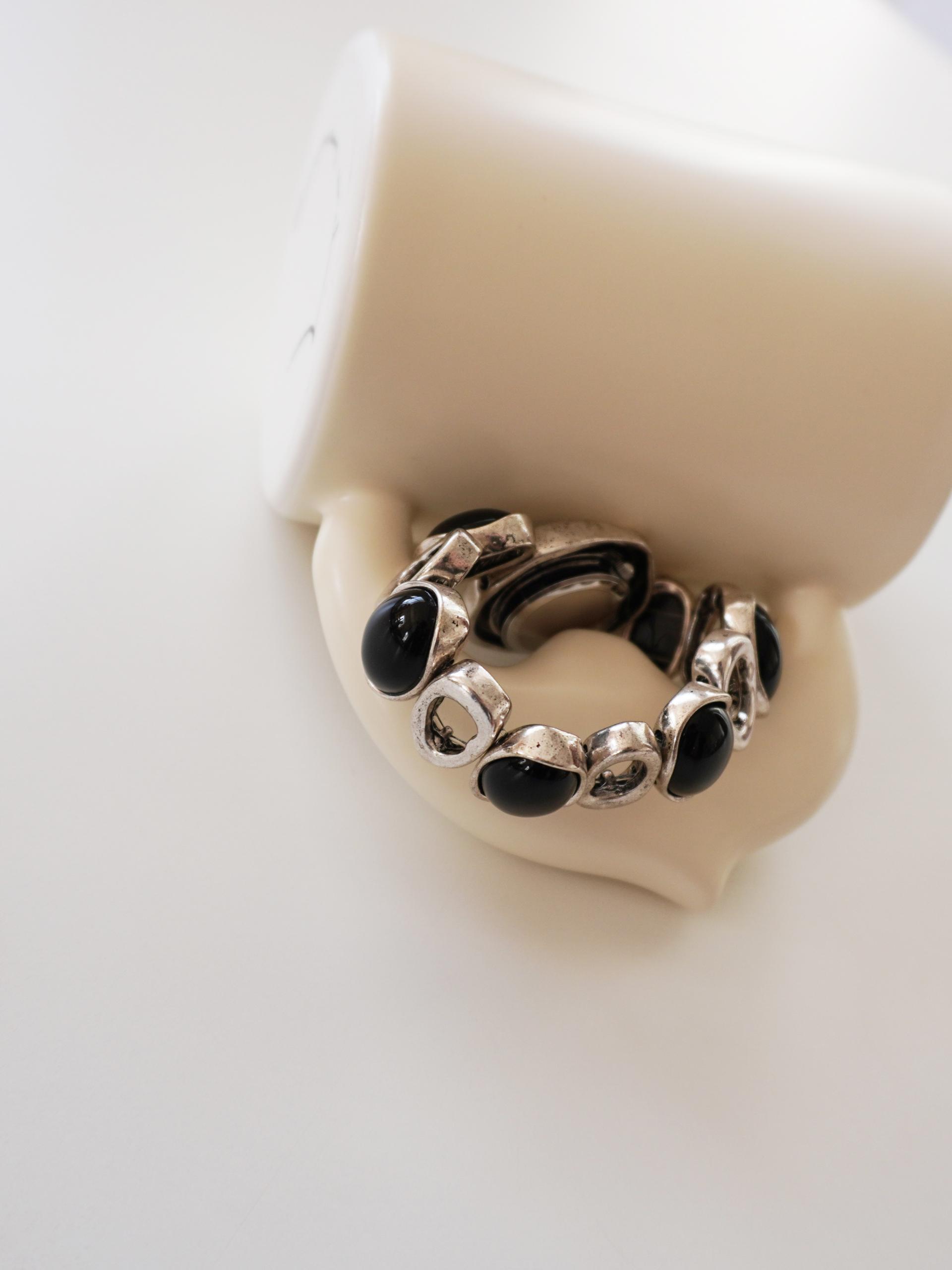 Paris Black Oval Watch