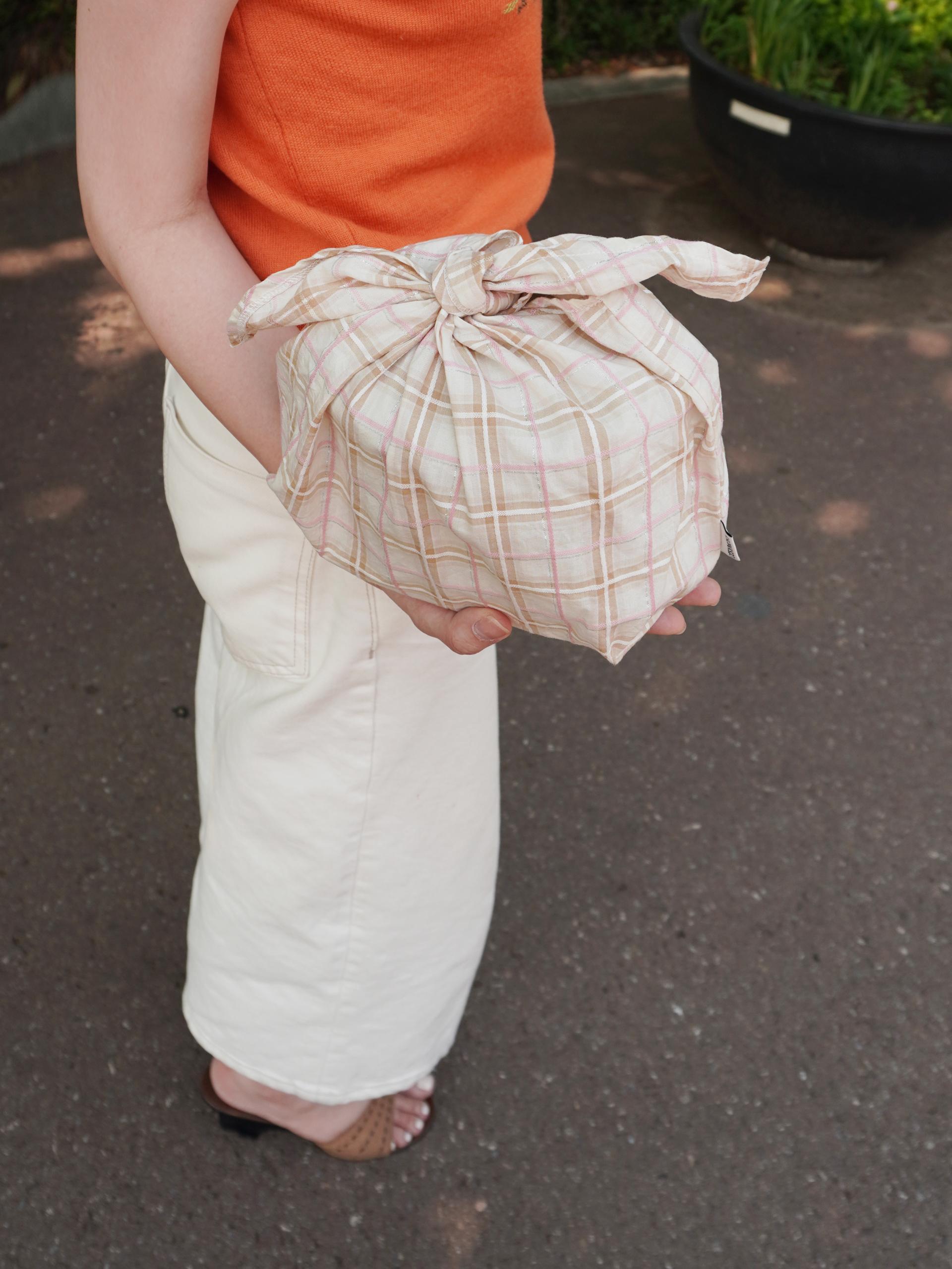 Luch Box Cloth - Oat Blush