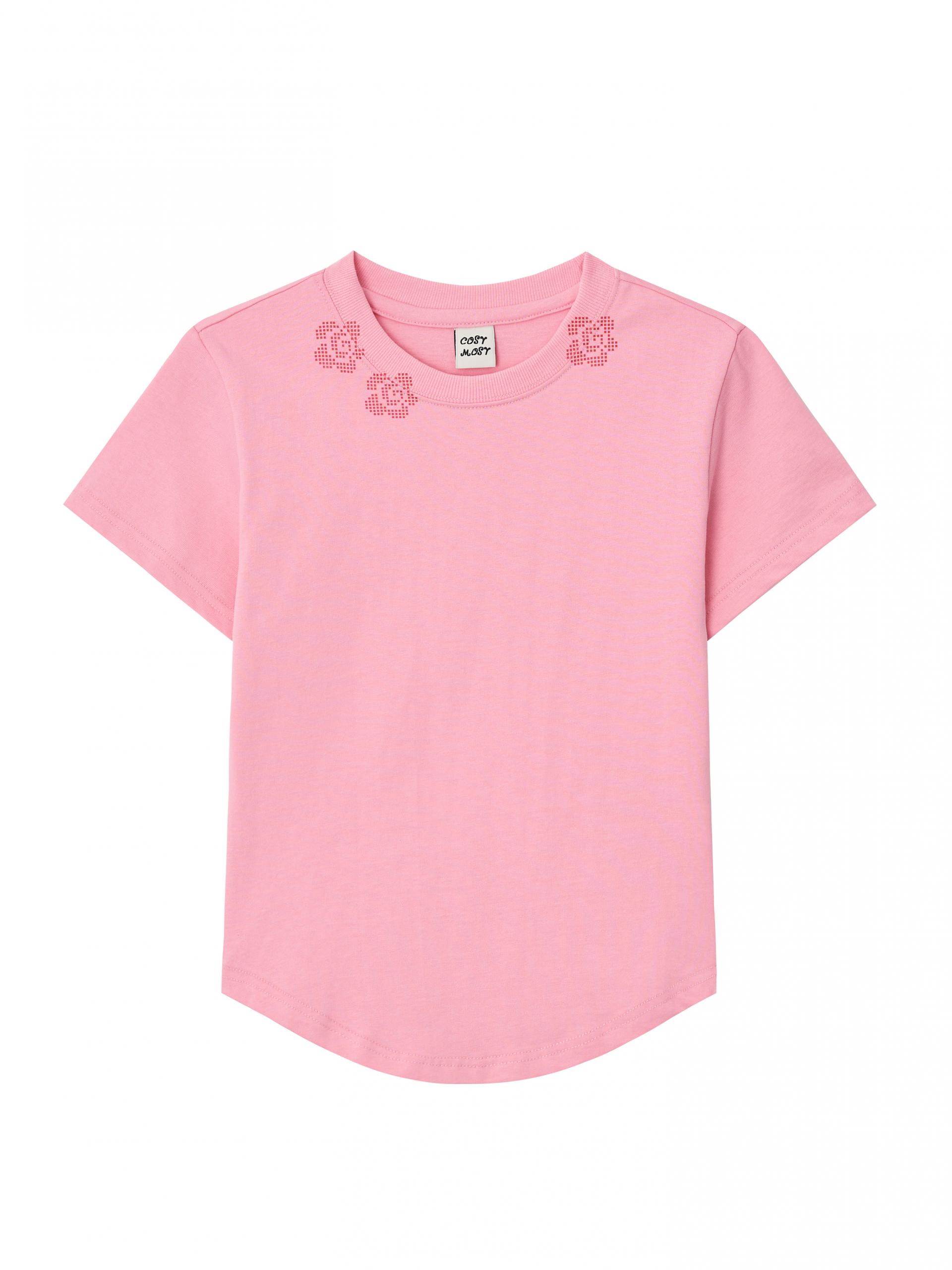 Flower Hunt T Shirt - Pink