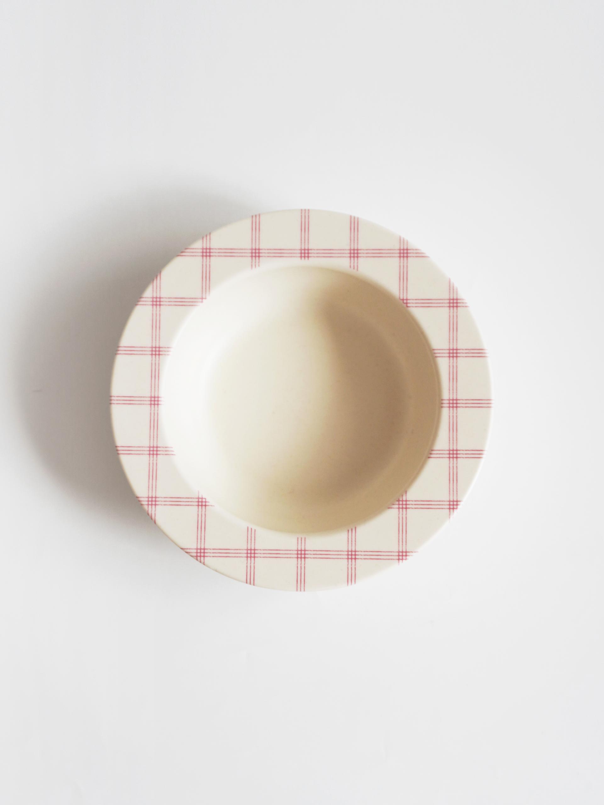 Pink Pattern Picnic Bowl