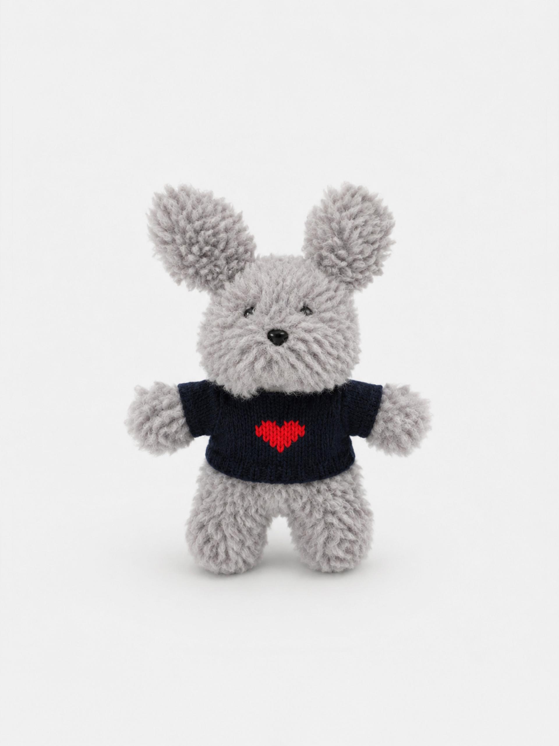 Heart Point Navy Knit