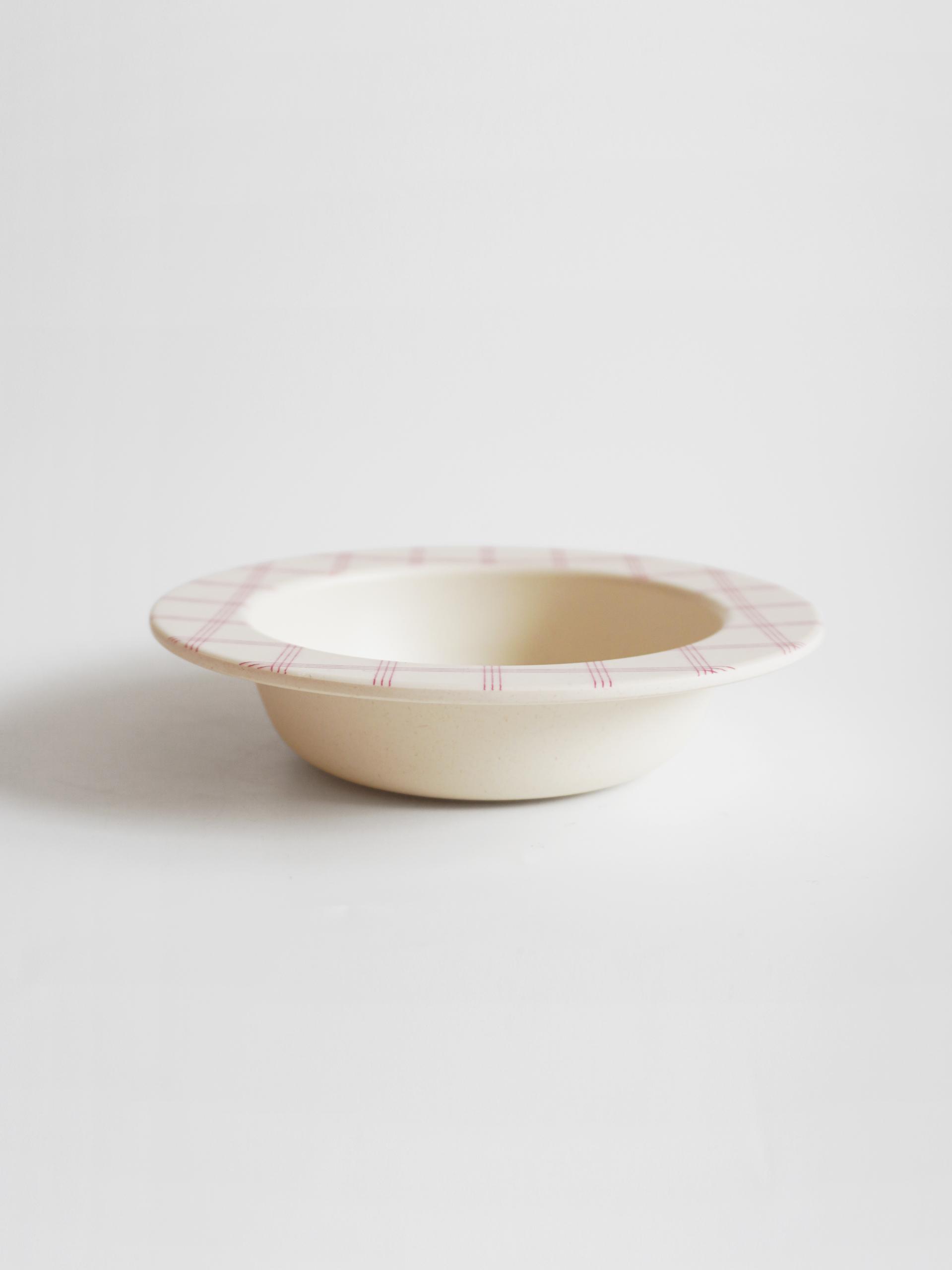 Pink Pattern Picnic Bowl