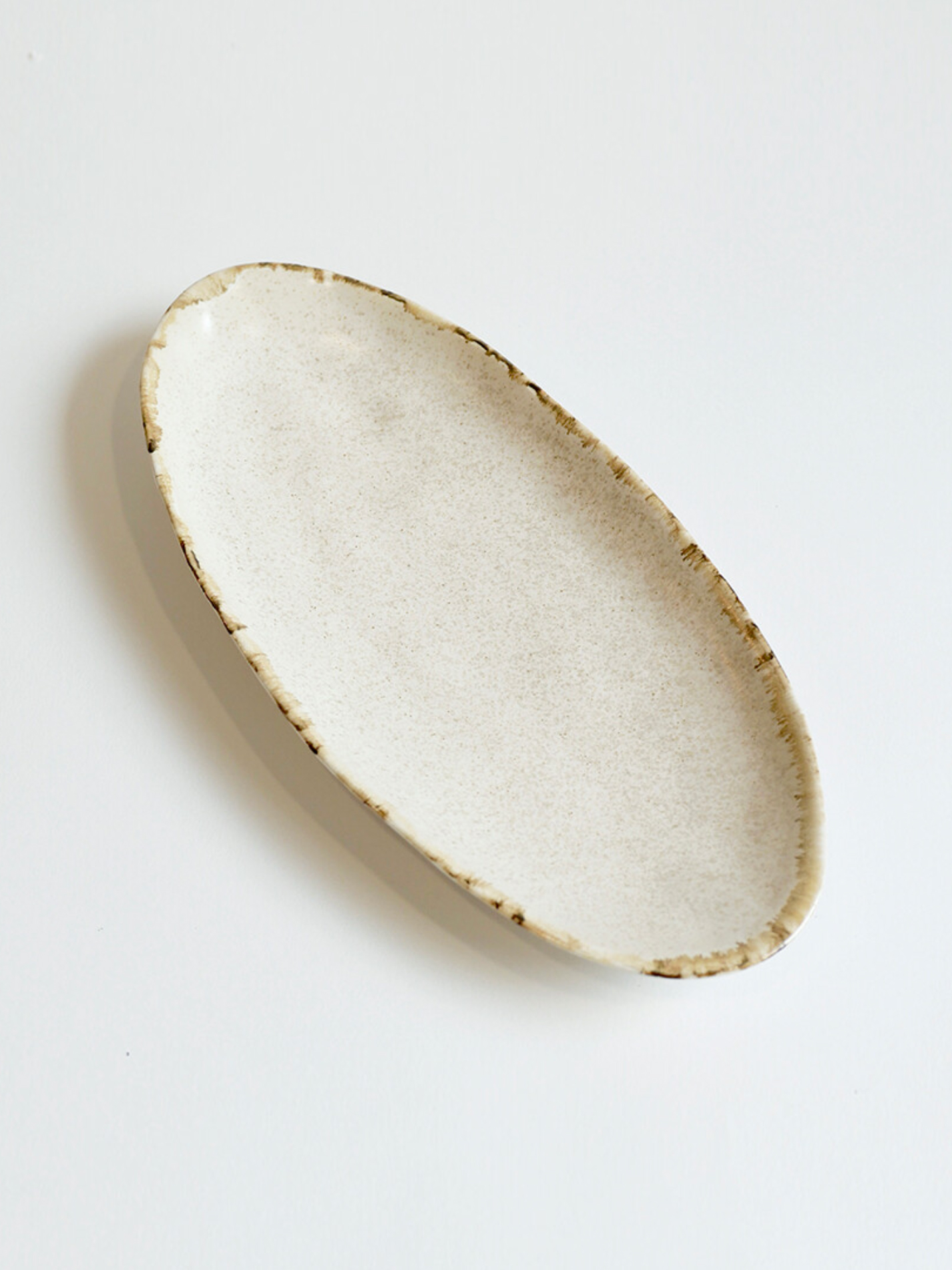 Long Plate - Oat Beige
