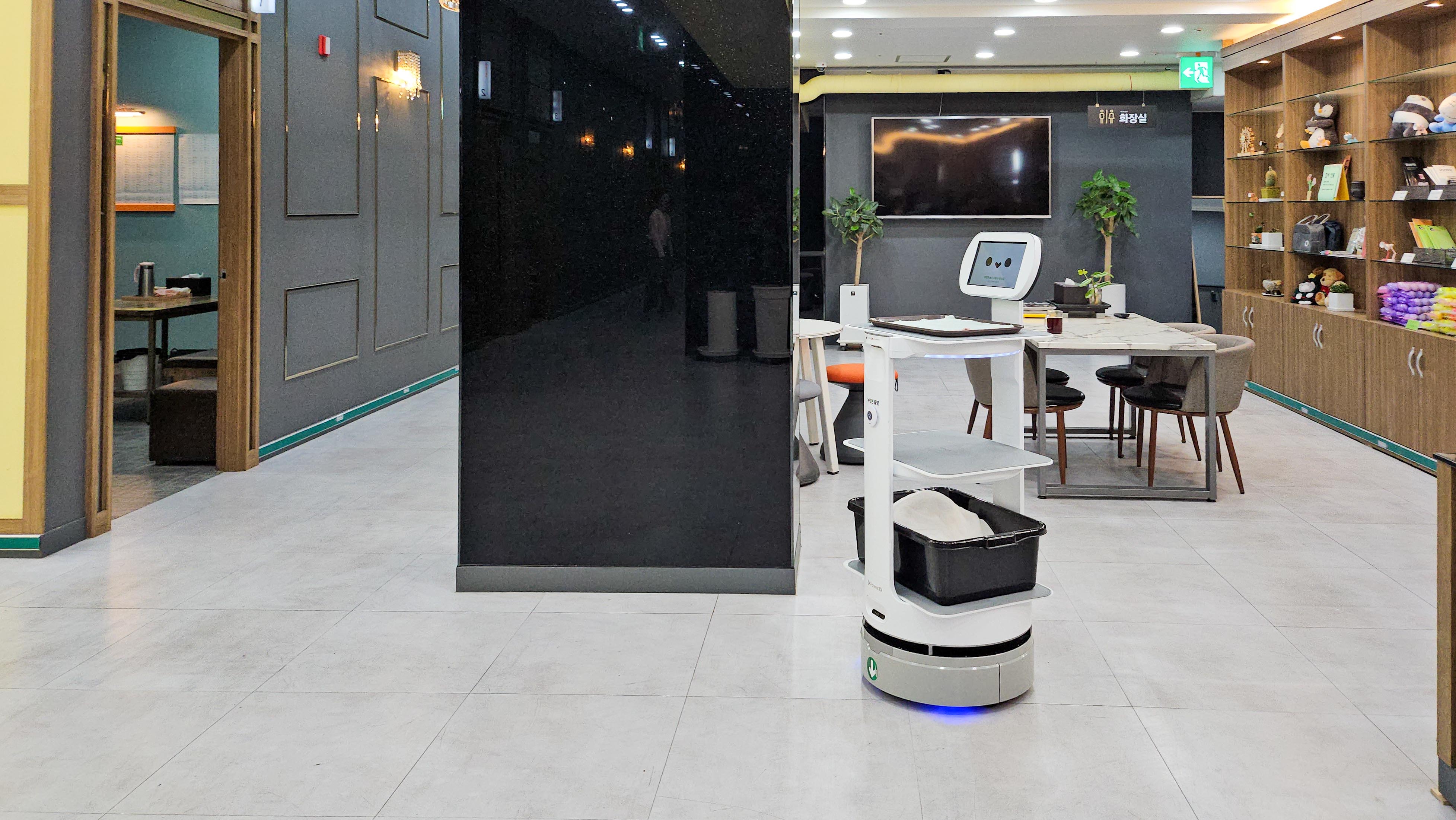 서빙로봇 이리온2 주행기술