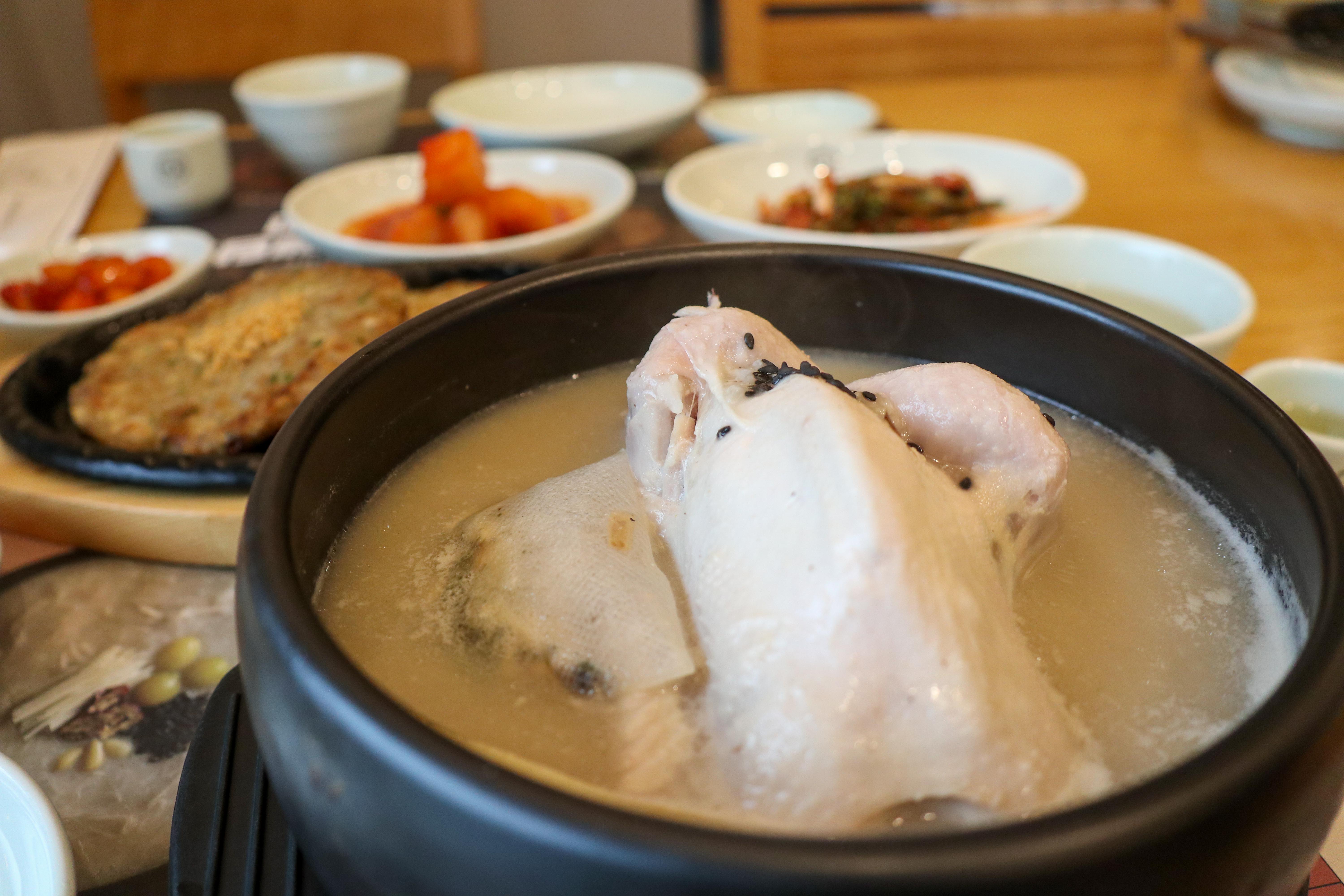 구리에 위치한 지호 한방 삼계탕의 모습