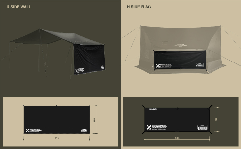 ZIP-TARP 六角形