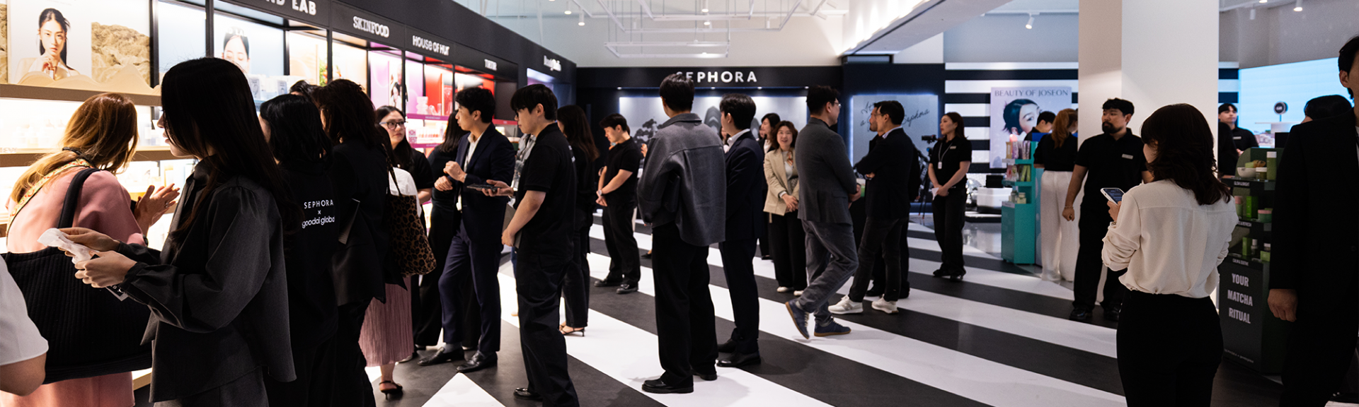 구다이글로벌 세포라(Sephora) VIP 쇼케이스 현장