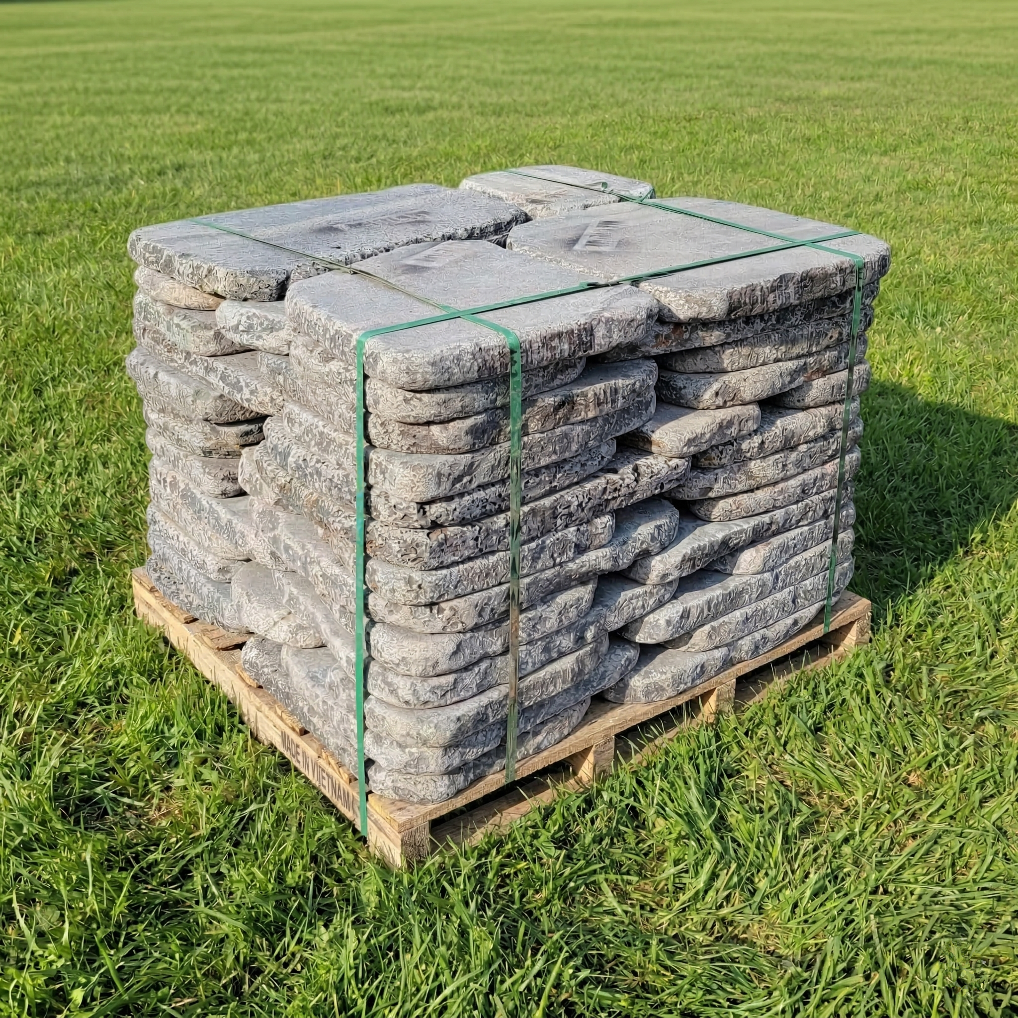 현무암 부정형 굴림 디딤석 50T (추가 가공)