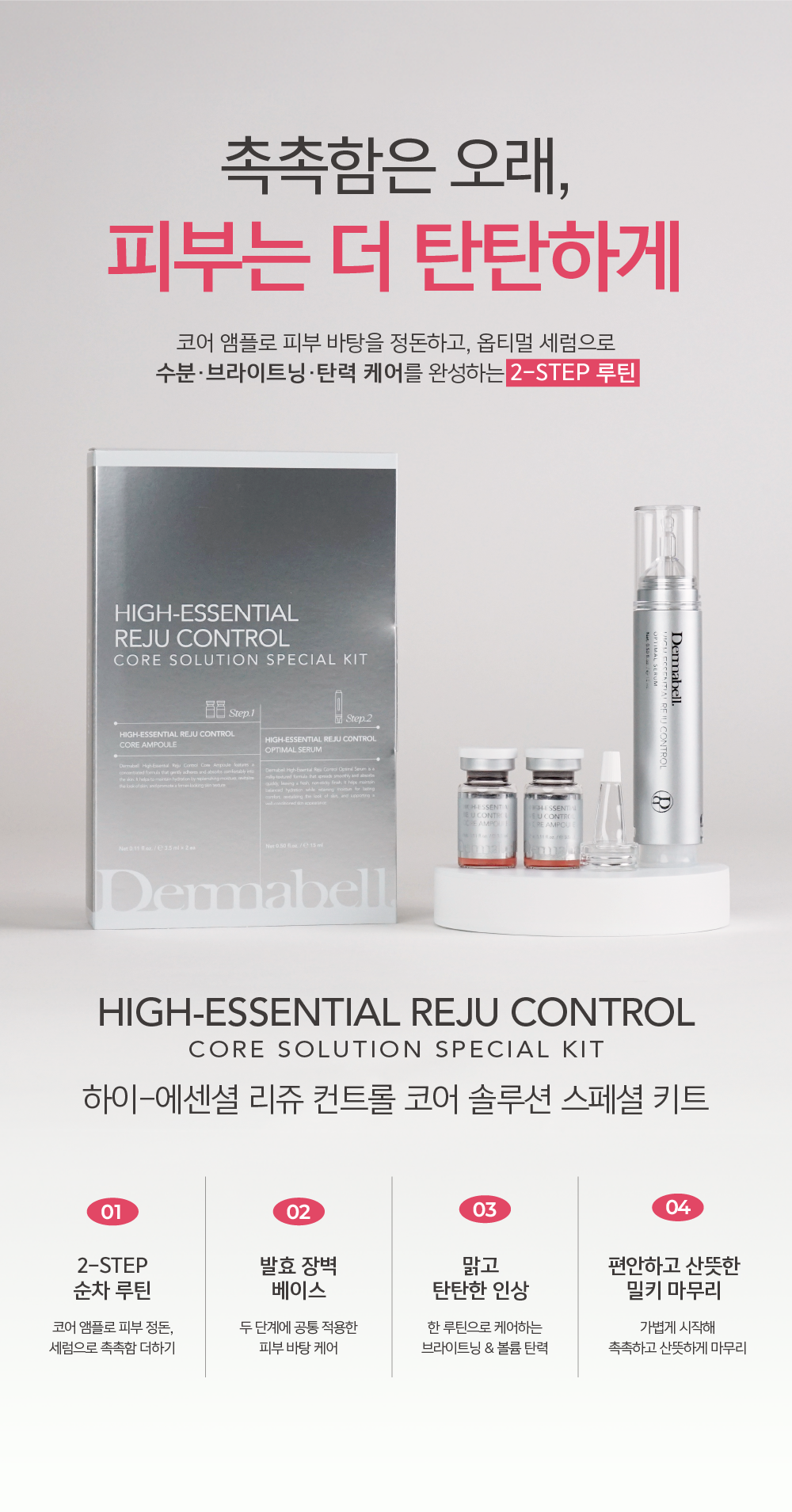더마벨 하이-에센셜 리쥬 컨트롤 코어 솔루션 스페셜 키트