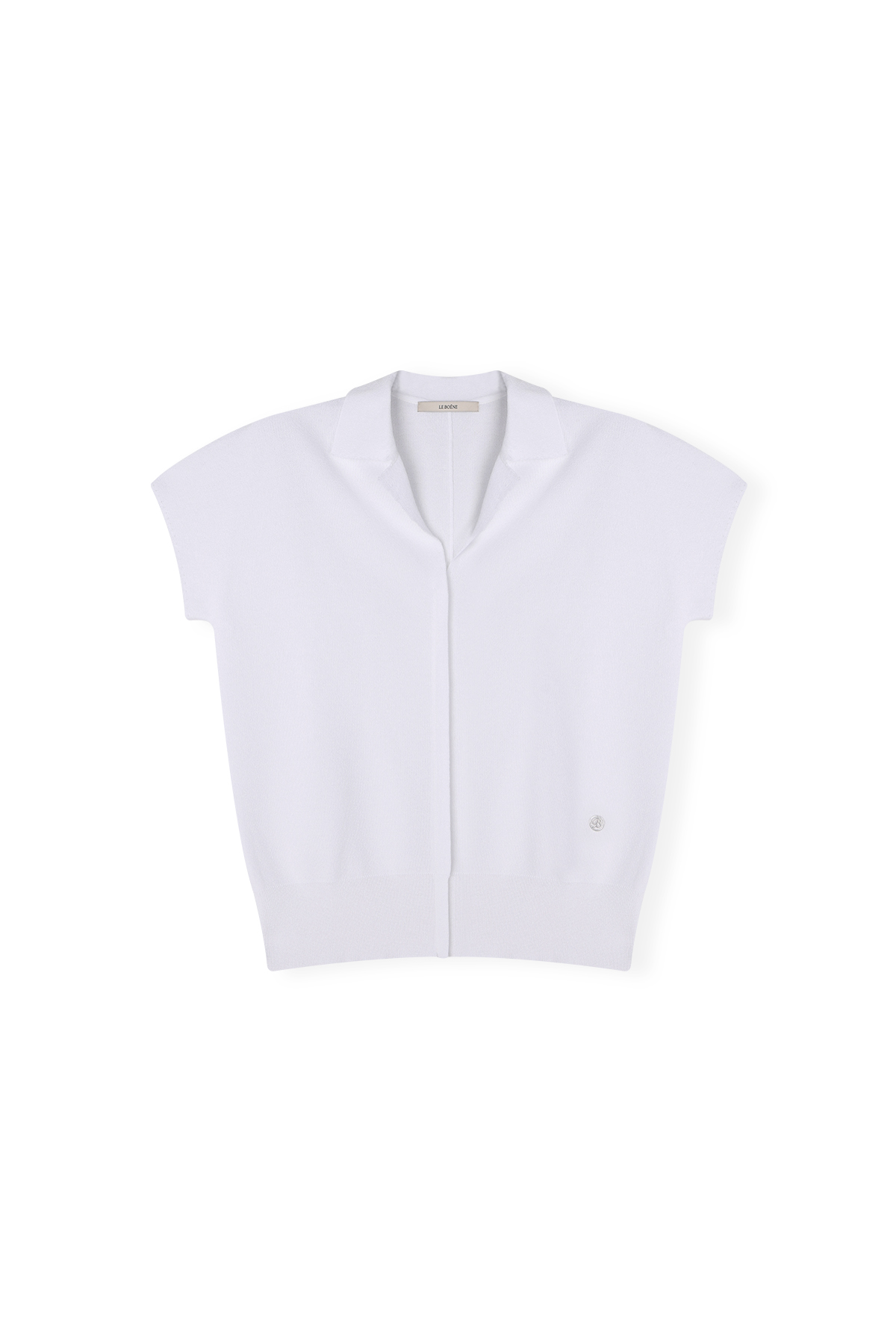 플로렌 시그니처 카라 니트 TOP_IVORY (3colors)
