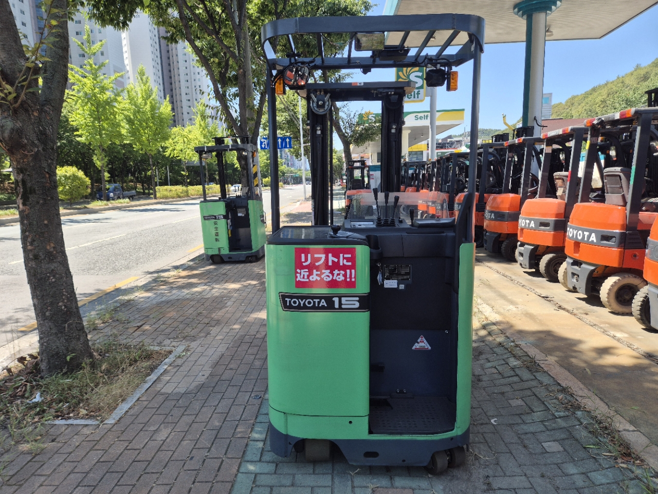 도요타8FBR1.5톤###