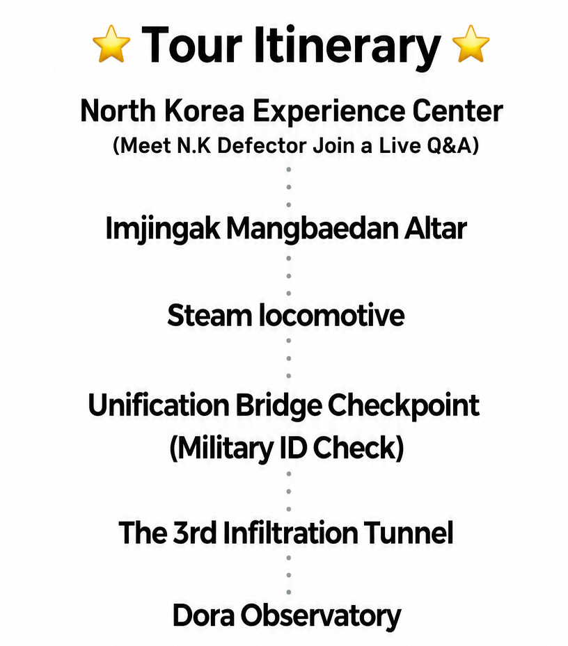 DMZ Insider Halfday Tour: 3rd Tunnel, North Korean Defector Meet-up
