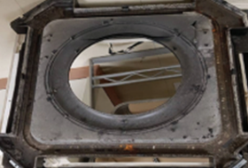 드레인 물받이 세척 전