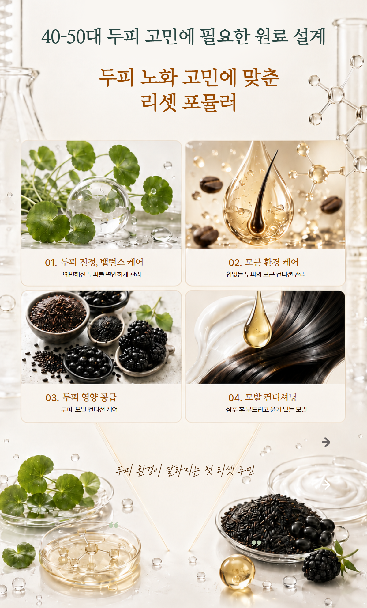 벨모어 리셋 탈모 샴푸 흰머리개선 여성형탈모 노화 남성형탈모