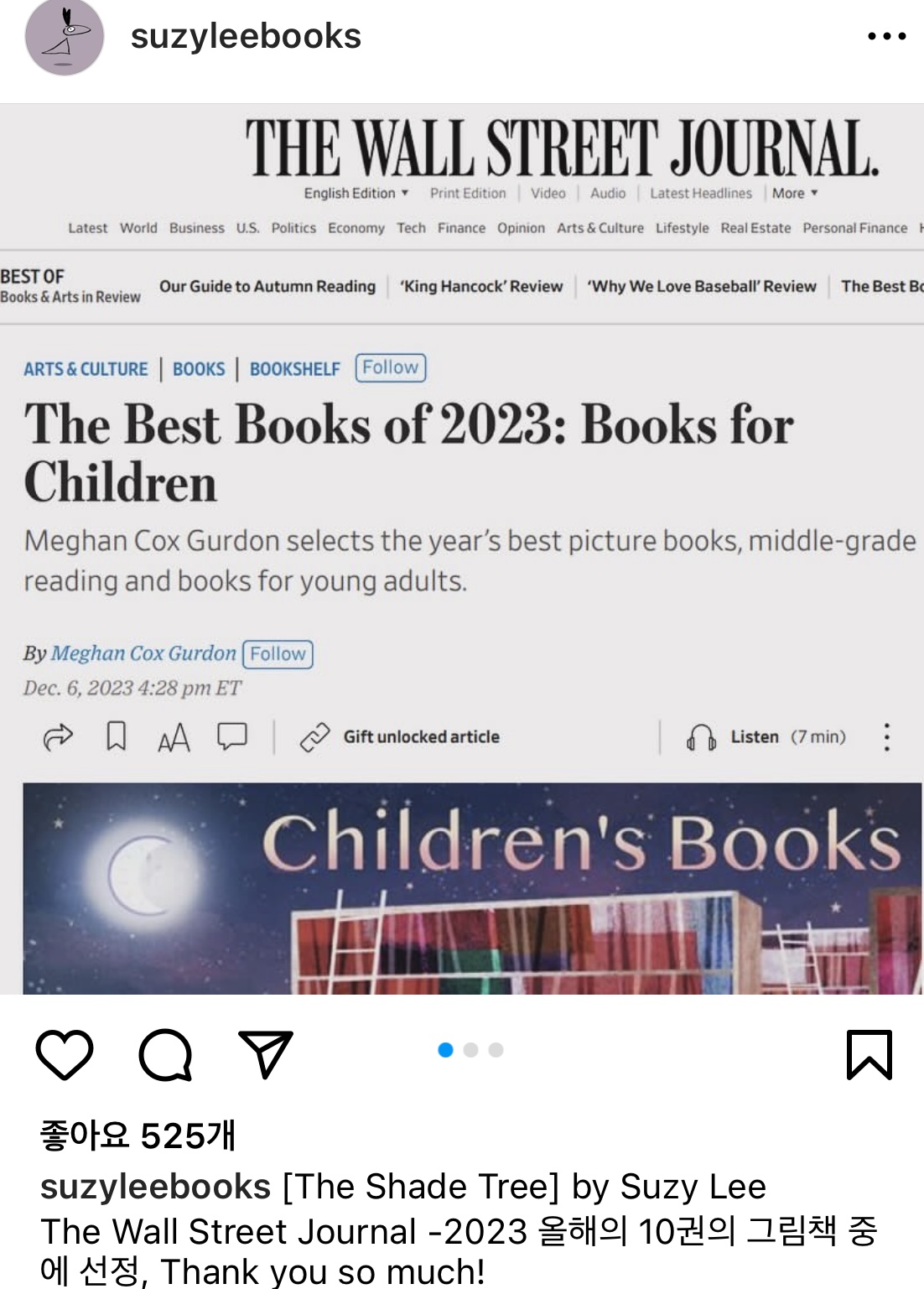 wall street journal book reviews 2023